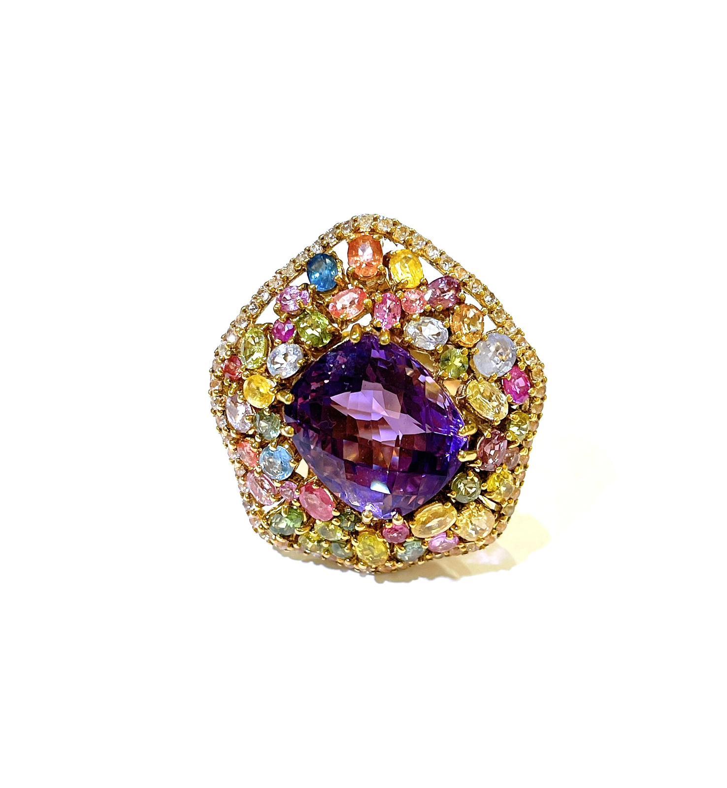 De las mujeres Anillo de cóctel Bochic 
