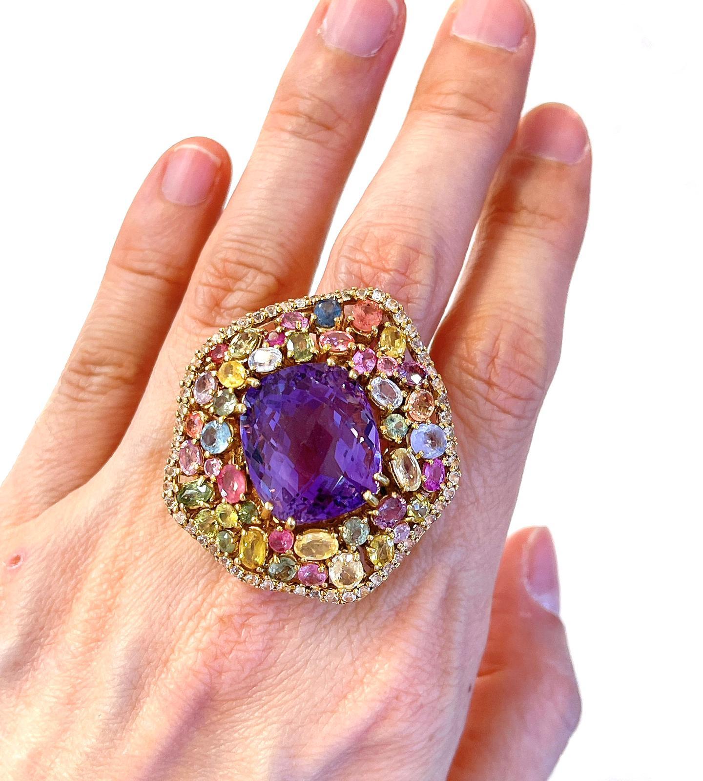 Anillo de cóctel Bochic 