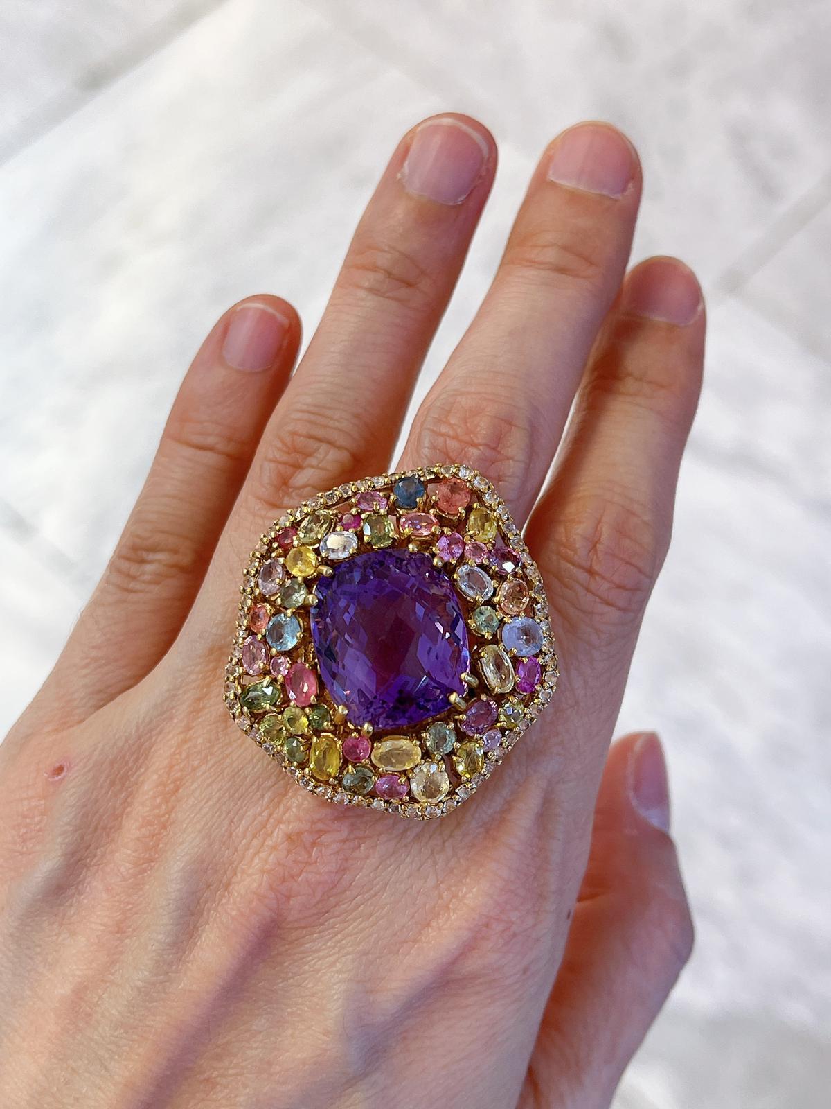Anillo de cóctel Bochic 