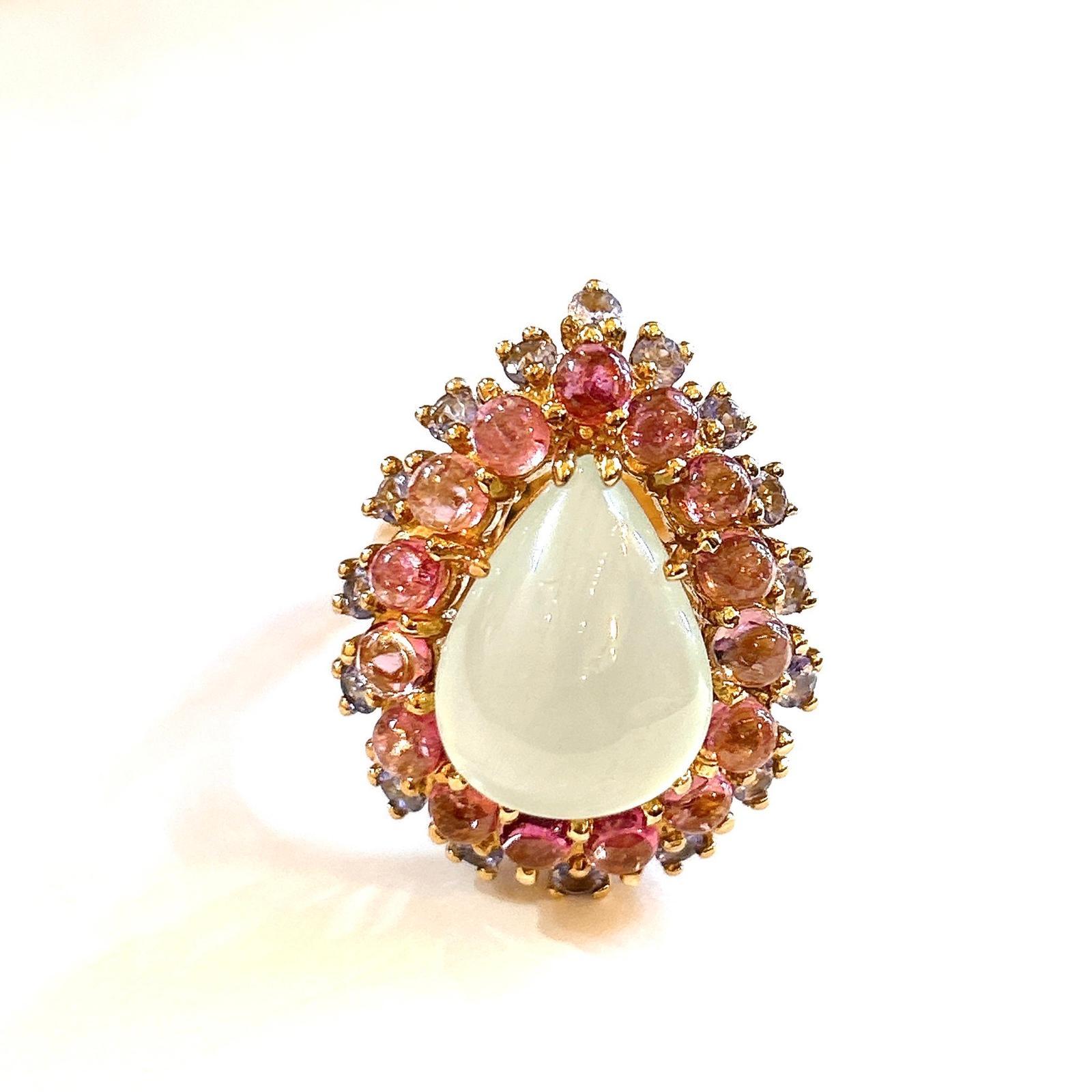 Taglio brillante Anello a grappolo Bochic 