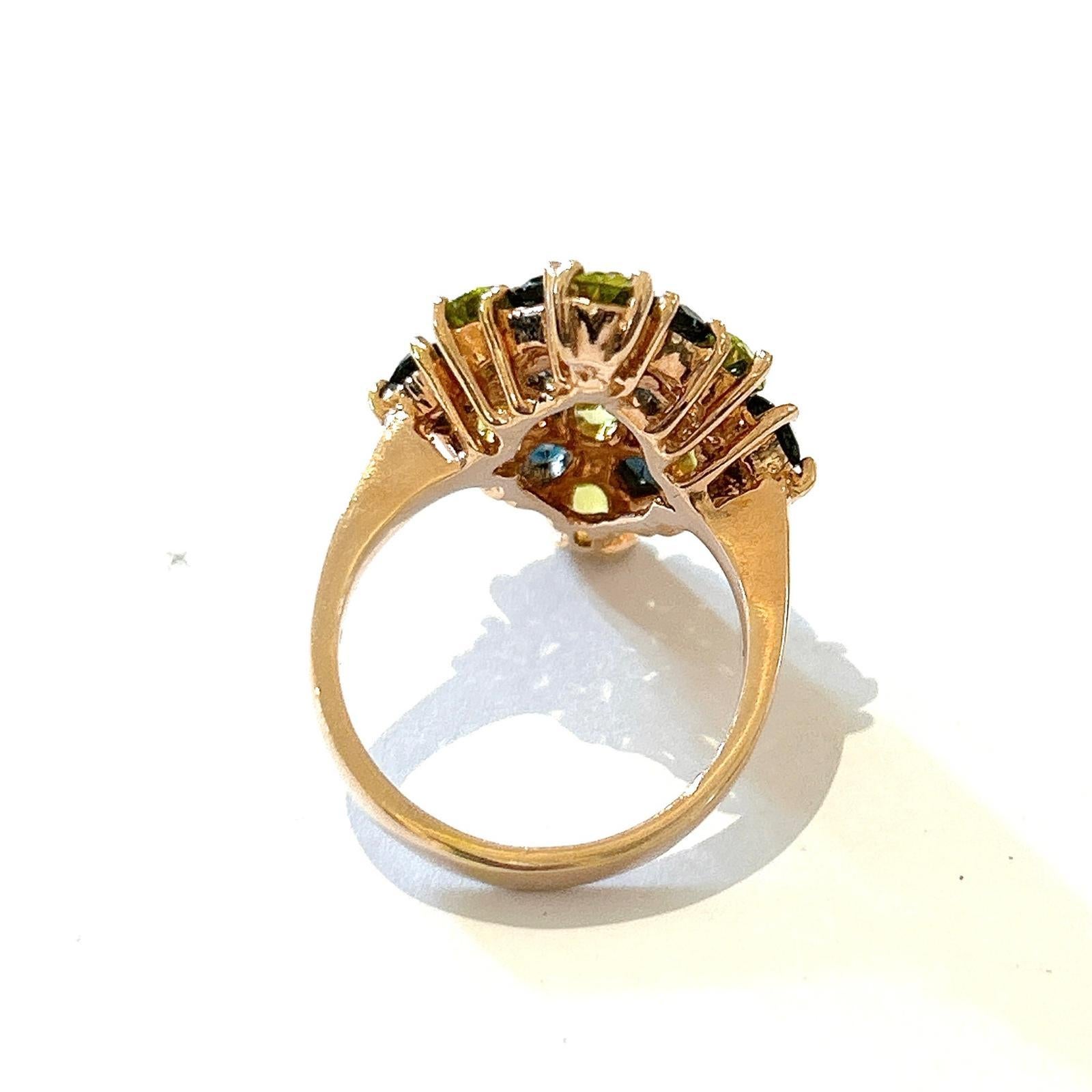 Anillo de cóctel Bochic 