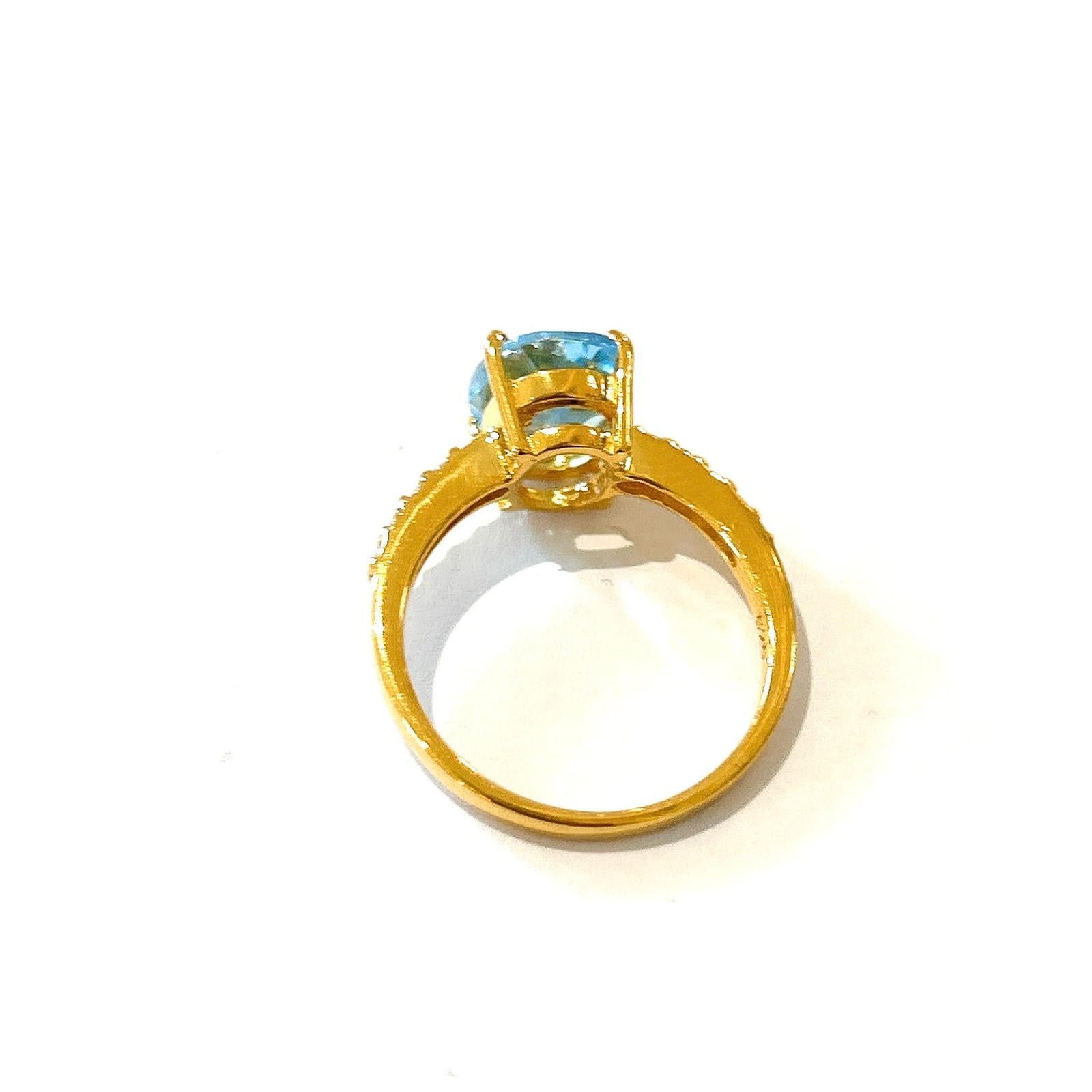 Anillo solitario Bochic 