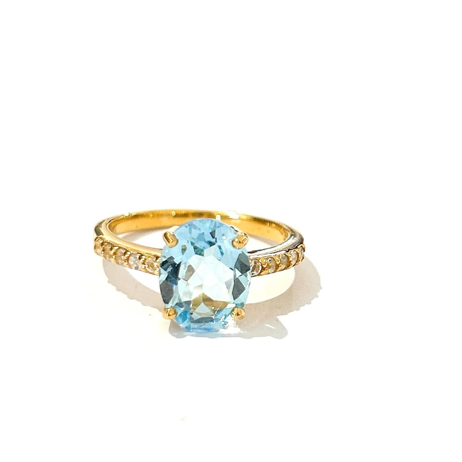 Anillo solitario Bochic 