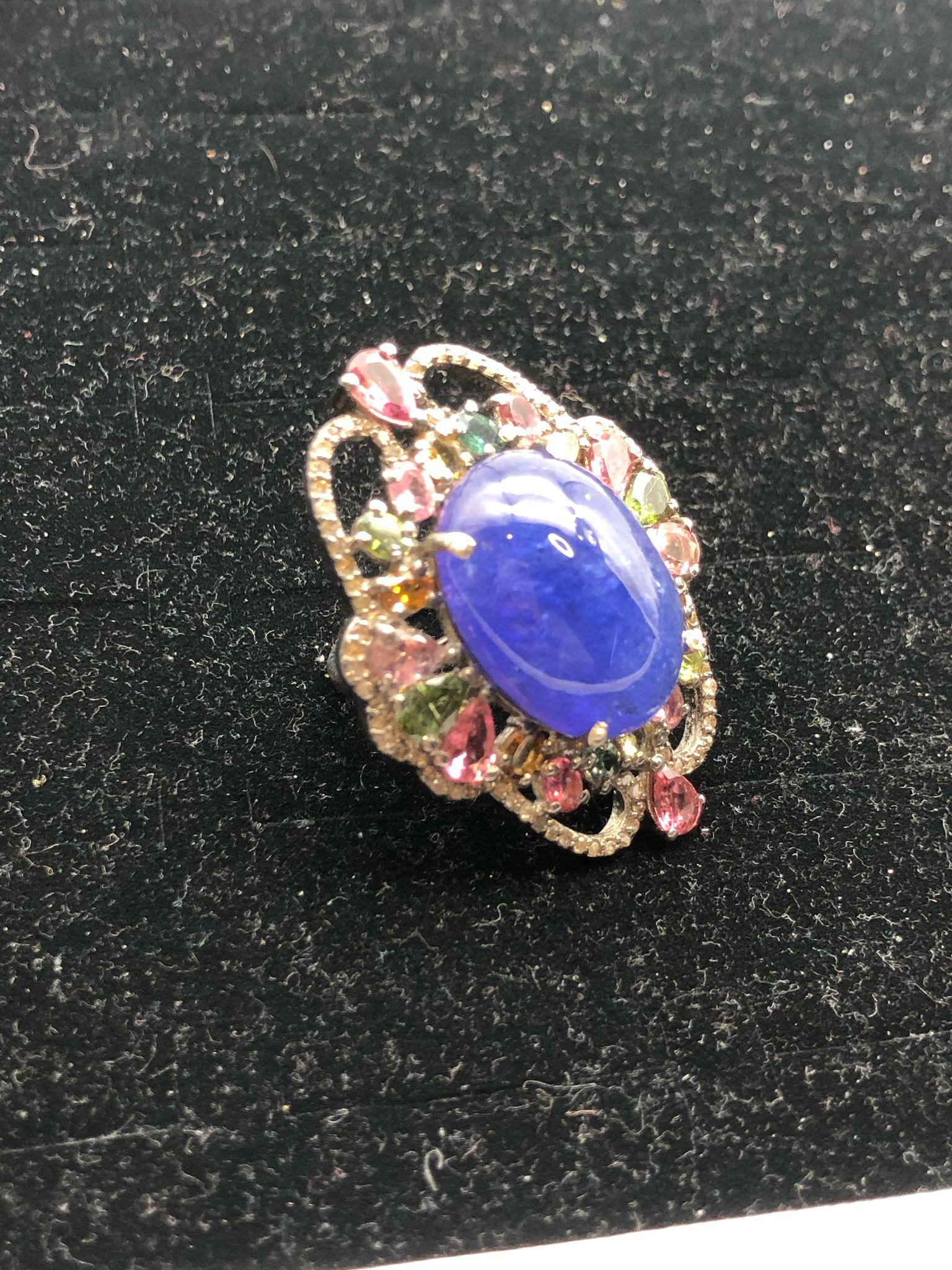 Cabochon Anello Bochic 