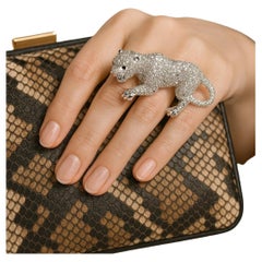 Bochic “Orient” Multi Sapphire
Ruby Panther Vintage Ring Set In 18 K Gold
S Bochic “Orient” Multi Sapphire
Ruby Panther Vintage Ring Set In 18 K Gold
S