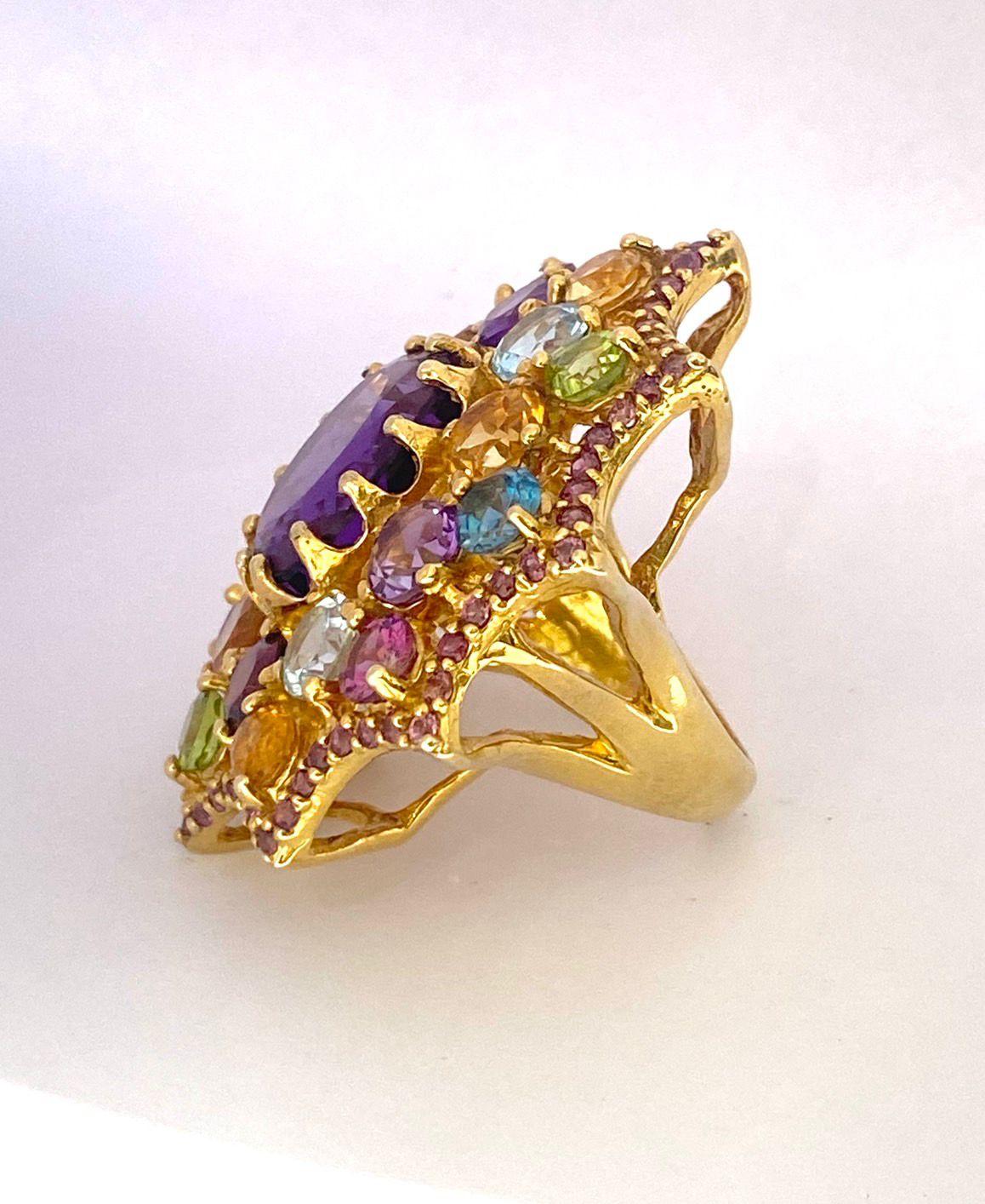 Taglio brillante Anello Bochic 