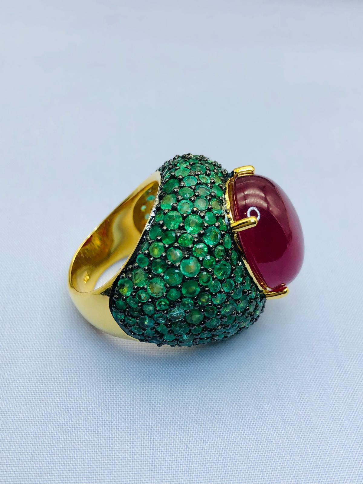 Anillo de cóctel Bochic 