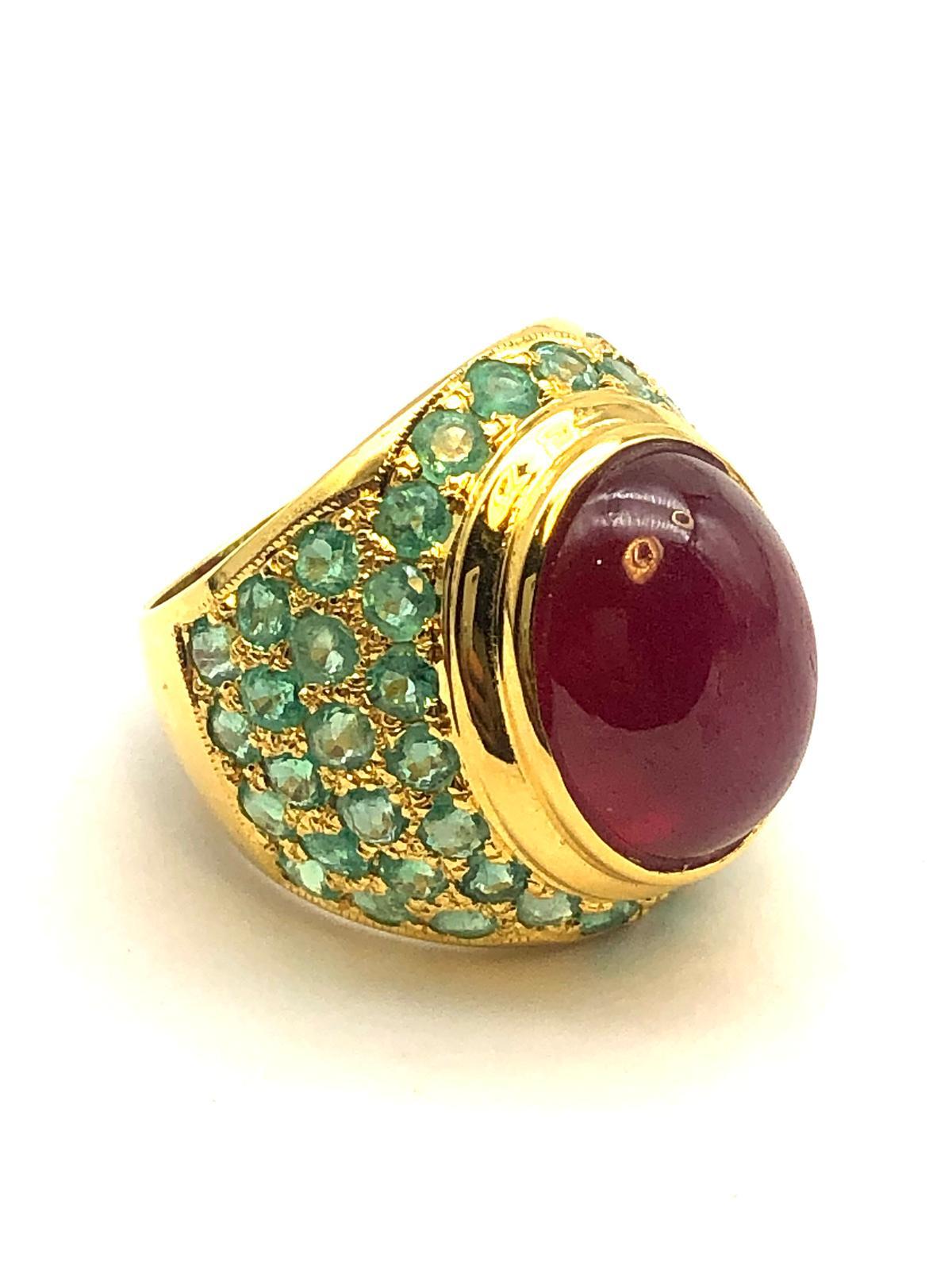 Anillo de cóctel Bochic 