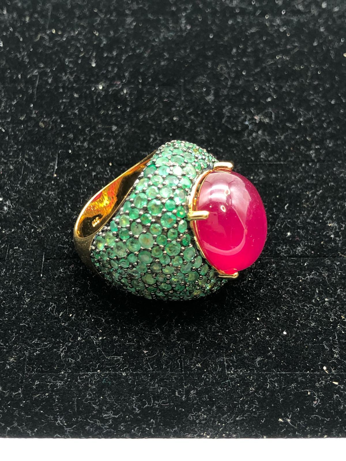 Anillo de cóctel Bochic 