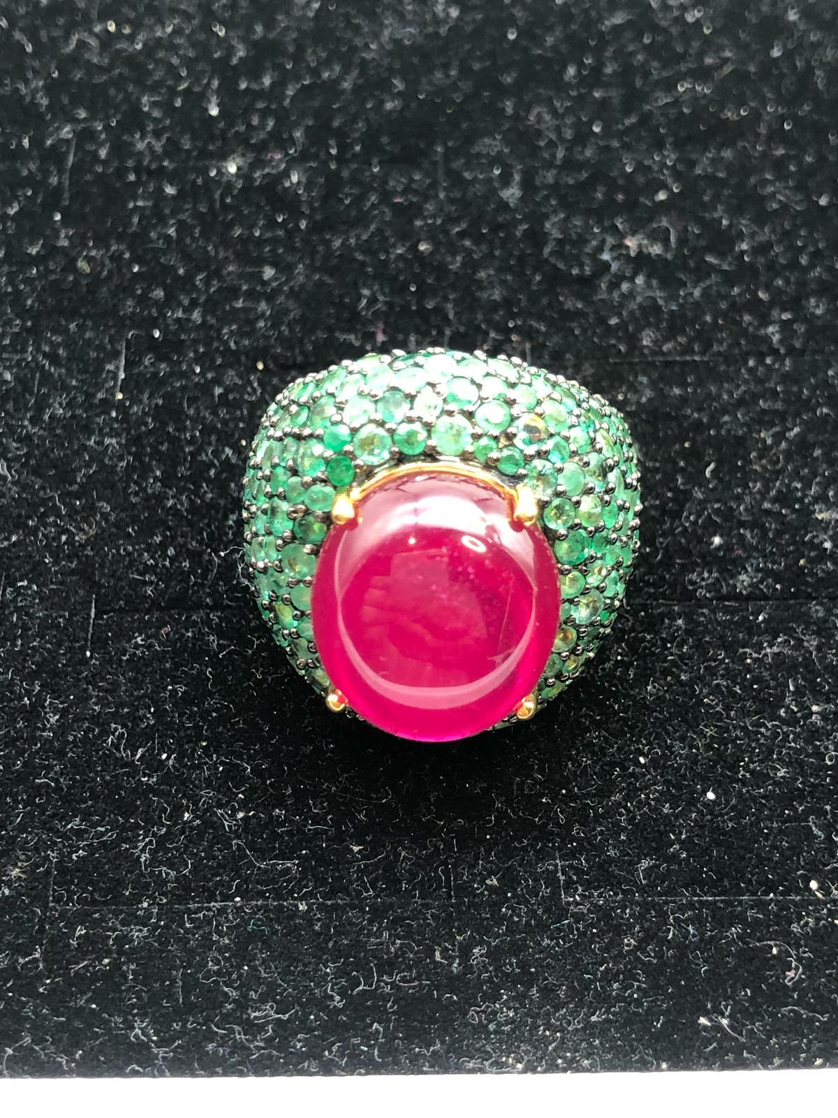 Anillo de cóctel Bochic 