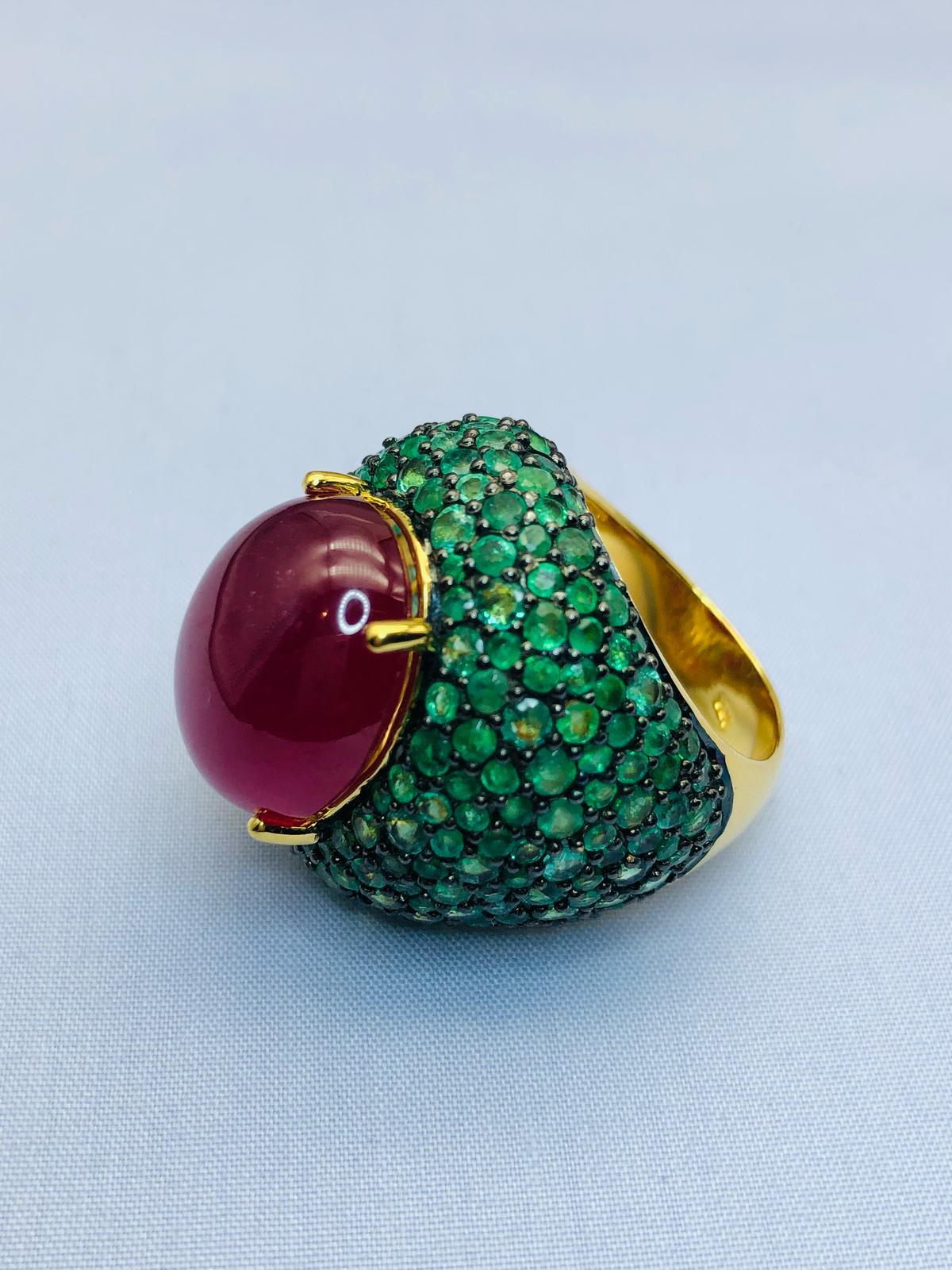 Anillo de cóctel Bochic 