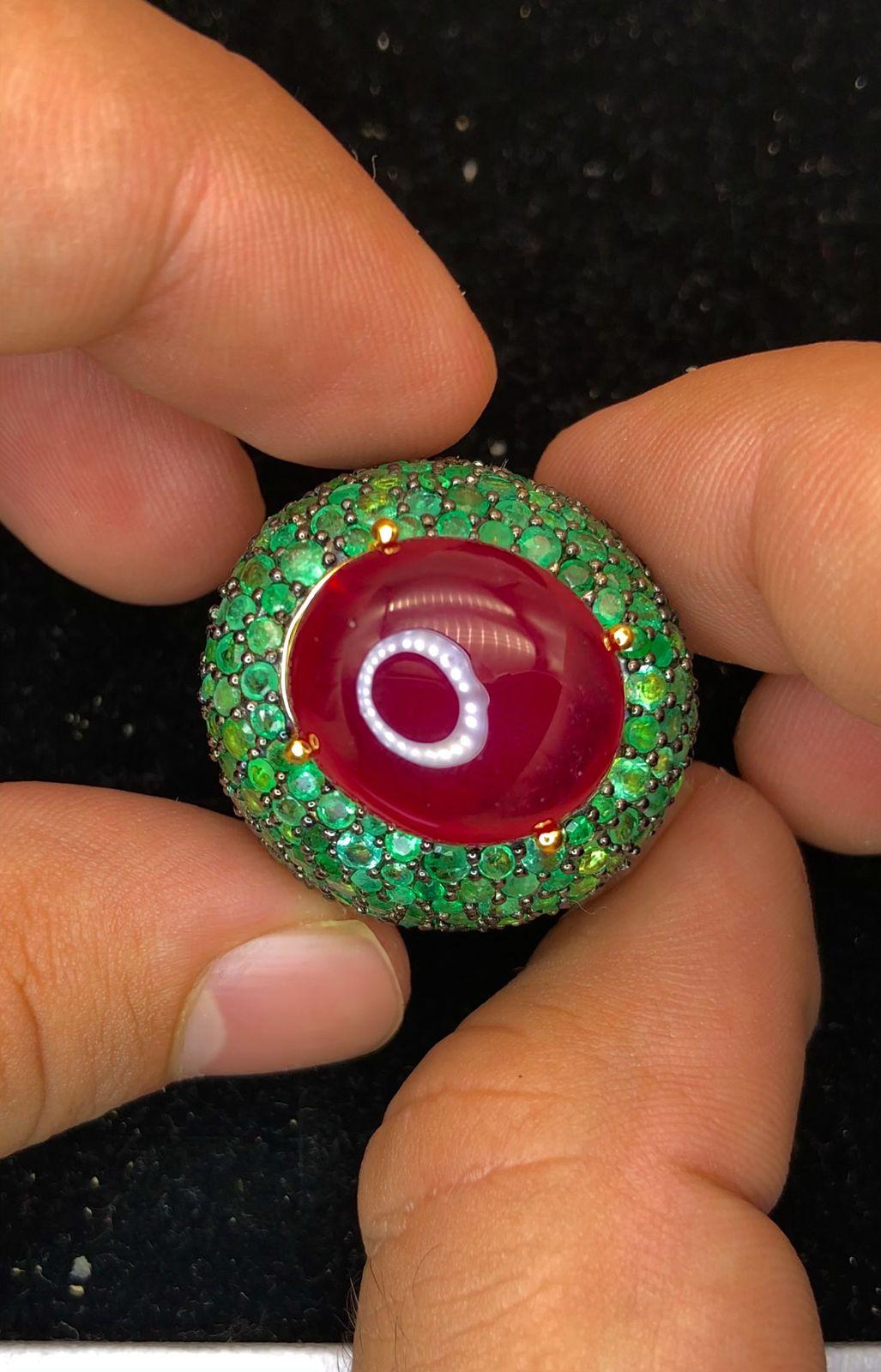 Anillo de cóctel Bochic 