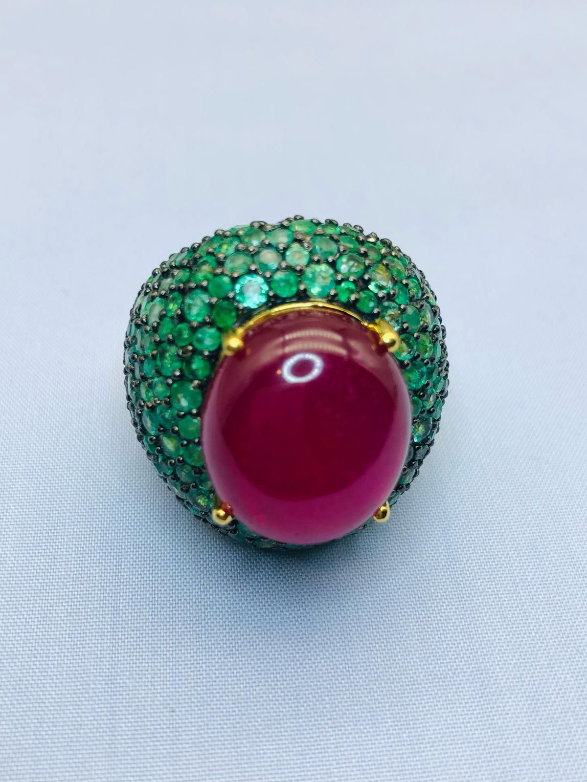 Anillo de cóctel Bochic 