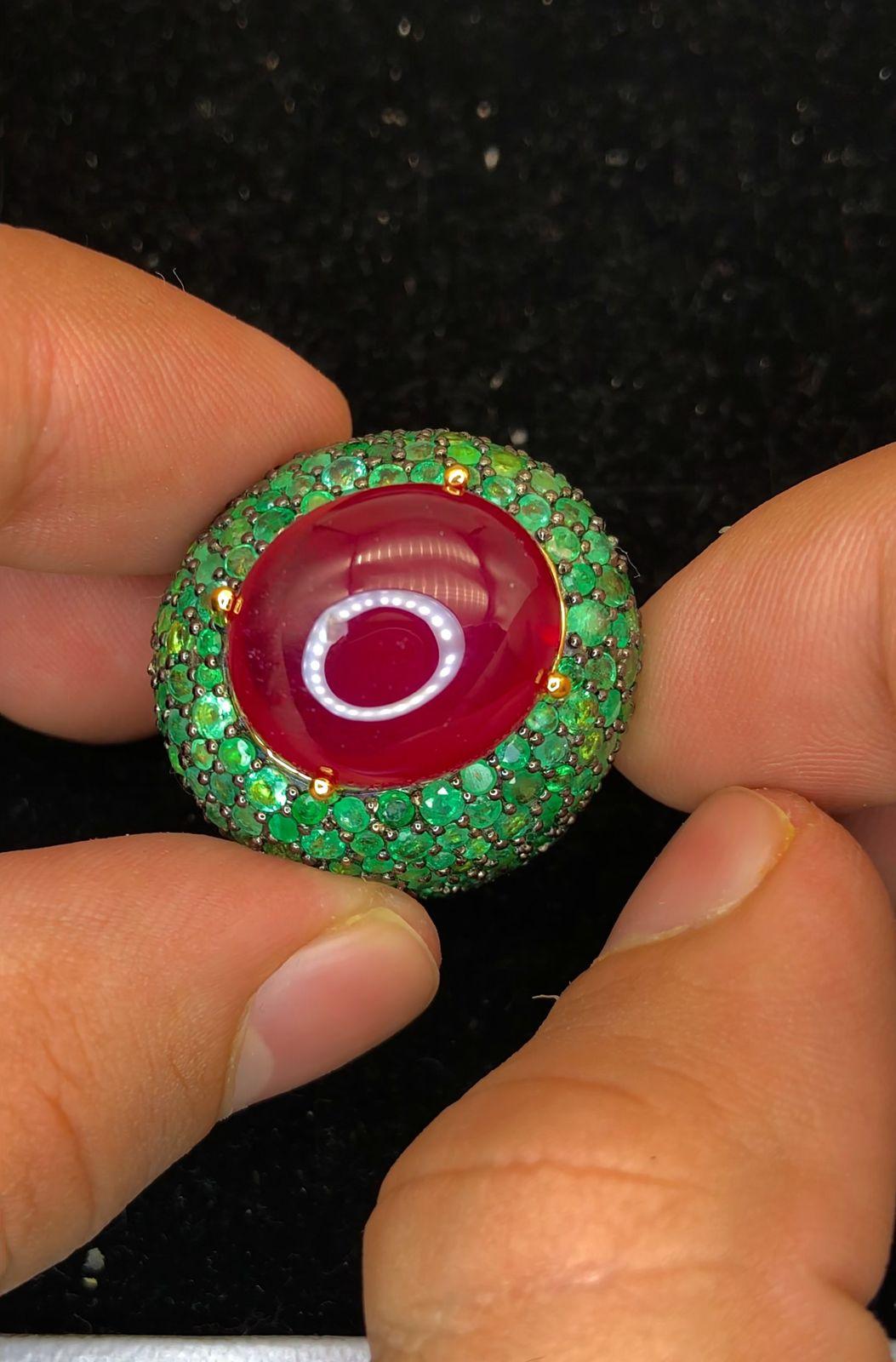 Anillo de cóctel Bochic 