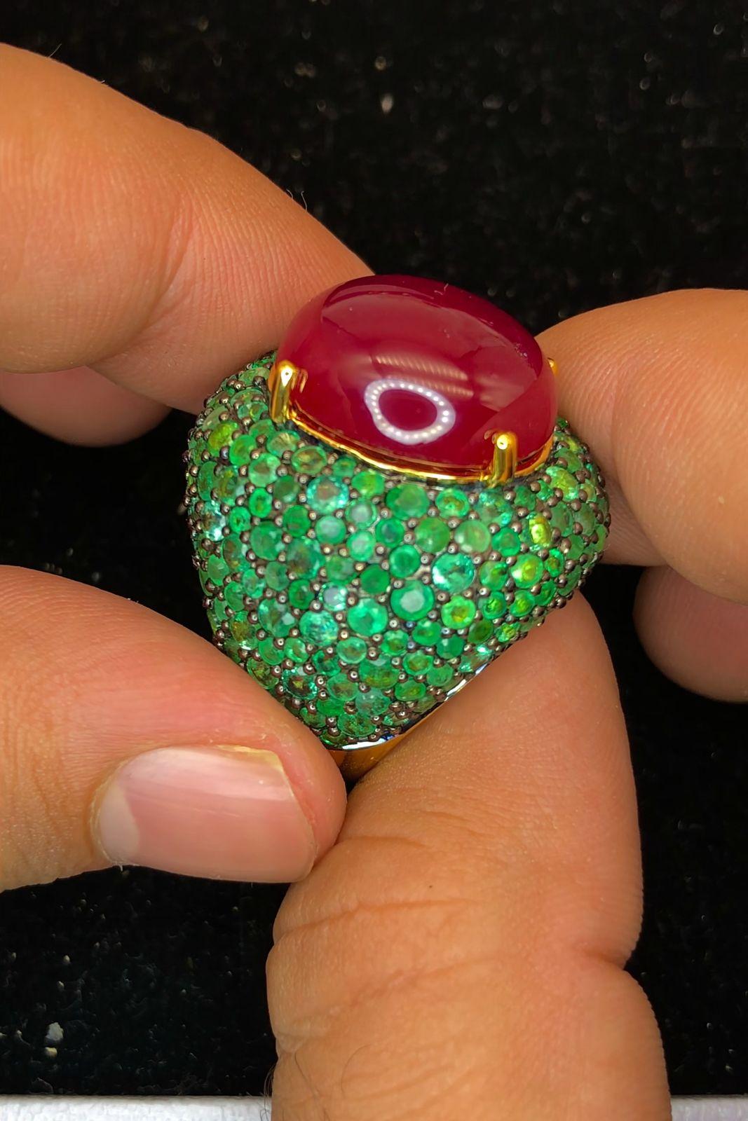 Anillo de cóctel Bochic 