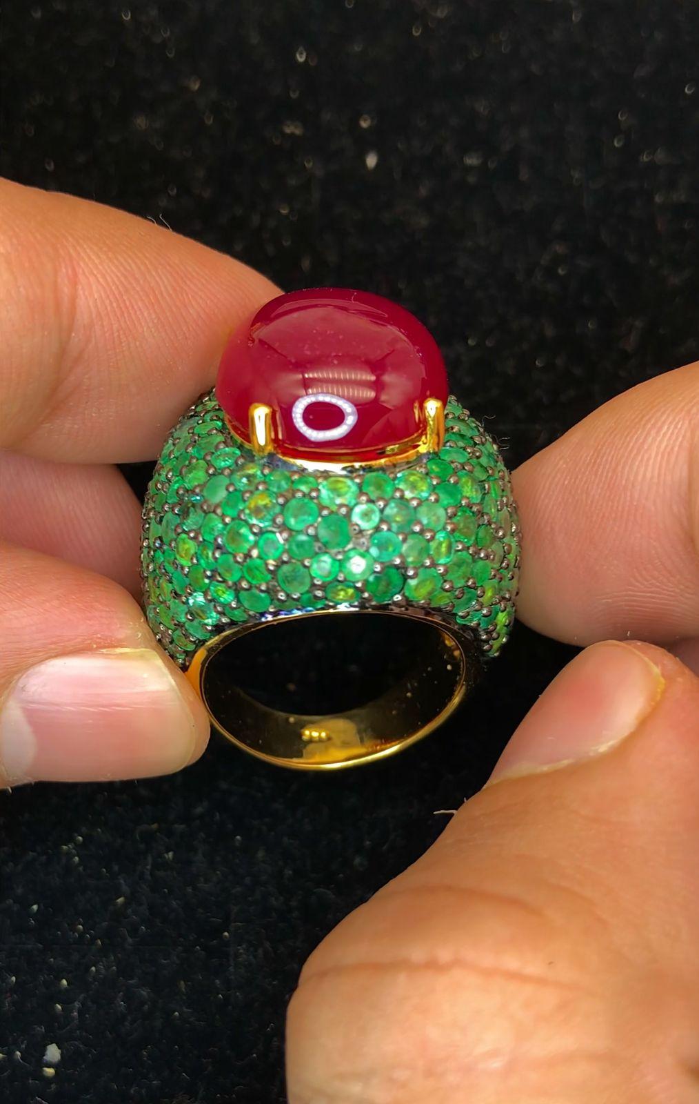 Femenino o masculino Anillo de cóctel Bochic 