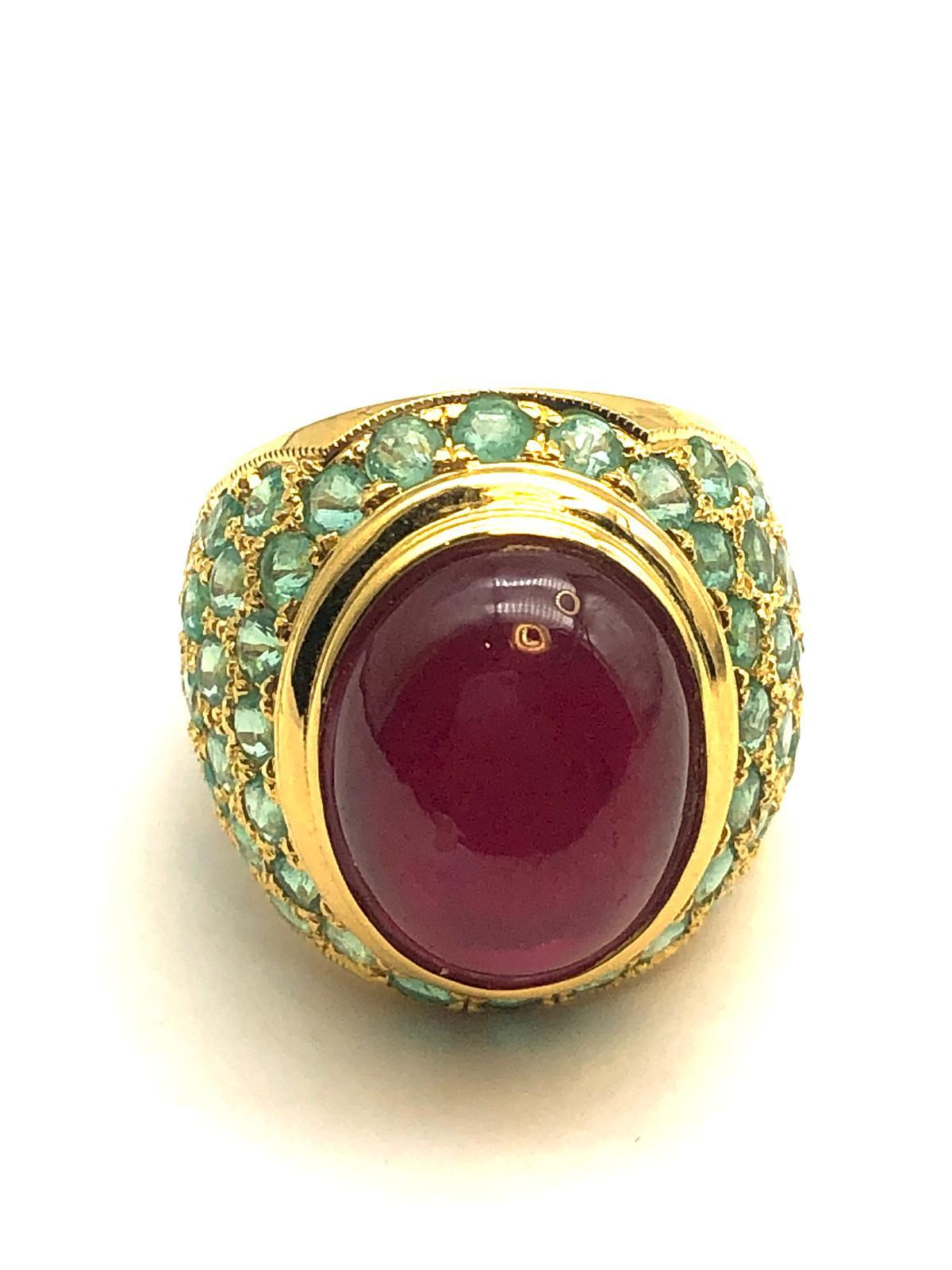 Anillo de cóctel Bochic 