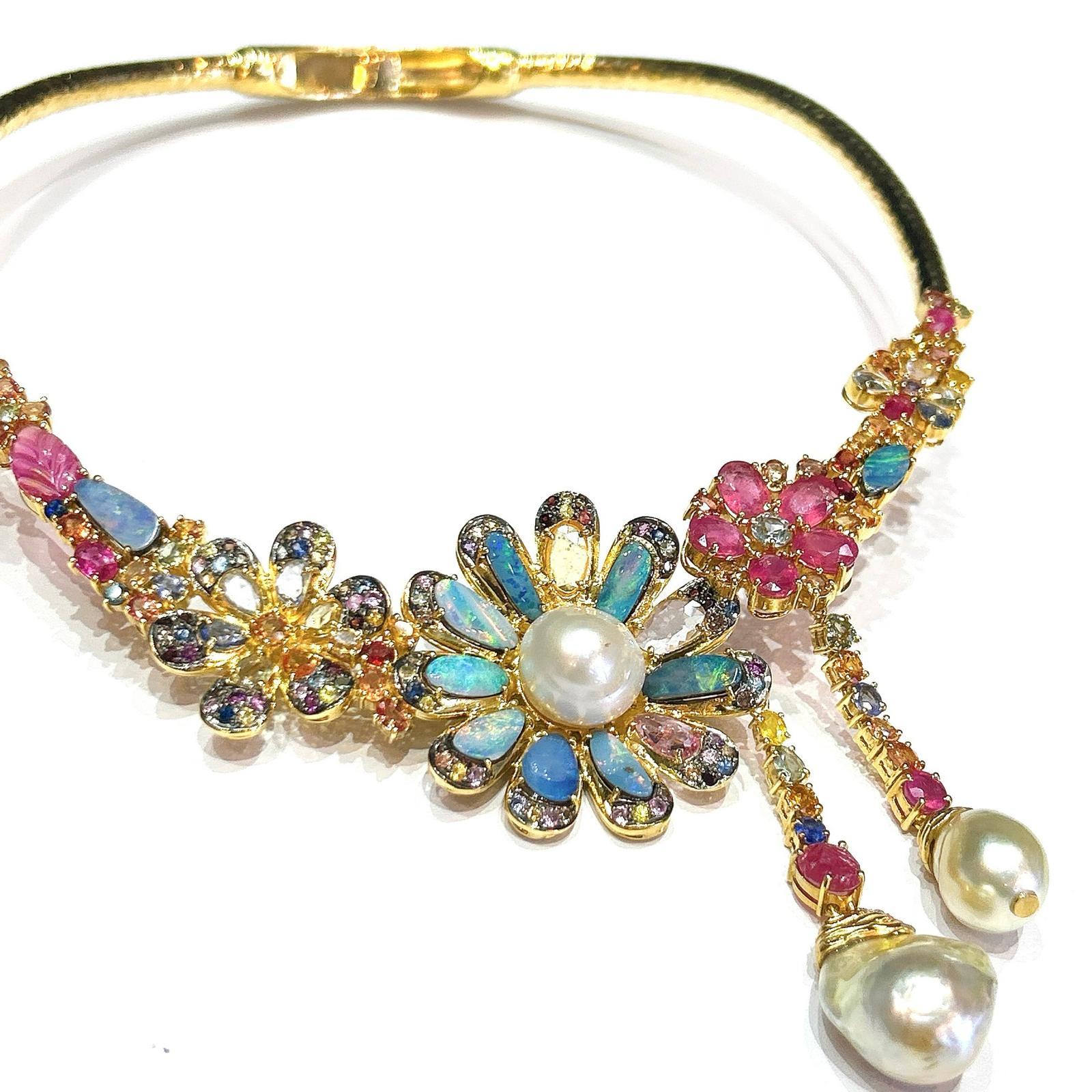 Art Nouveau Collana Bochic 