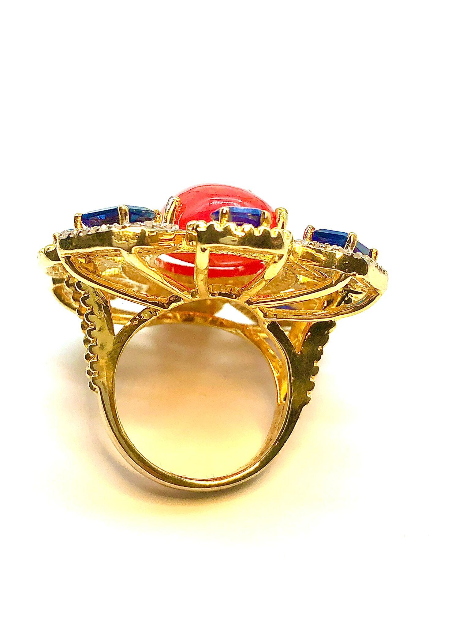 Taglio brillante Anello Bochic 