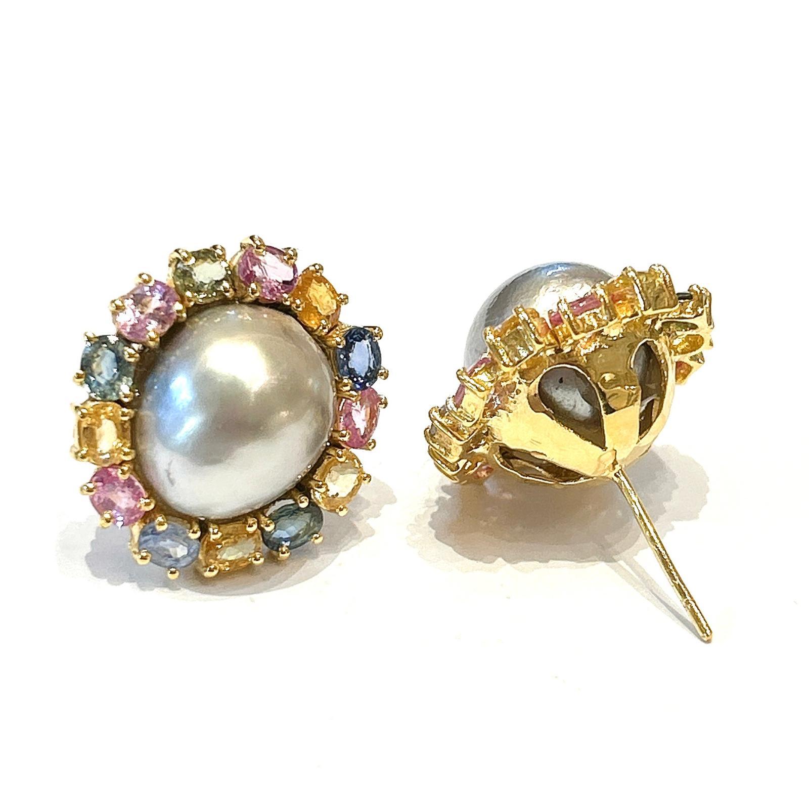 Art déco Bochic Boucles d'oreilles 