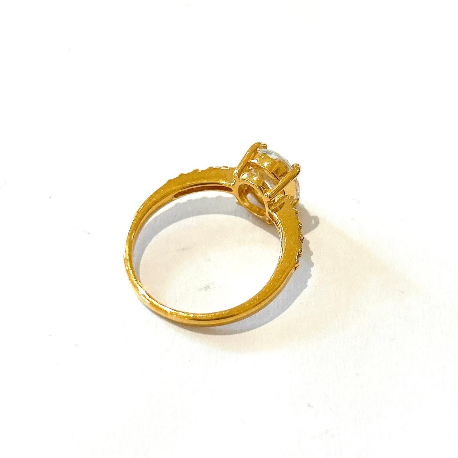 Anillo solitario Bochic 