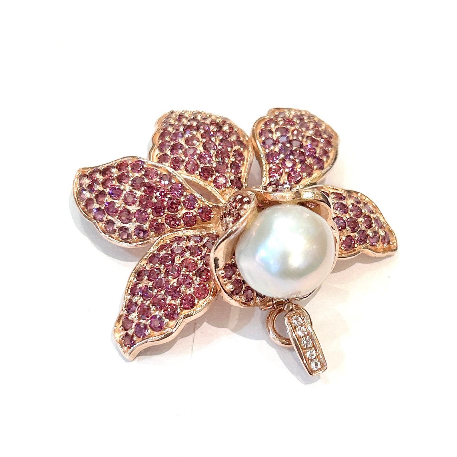 Bague cocktail Bochic Orient en or et argent 18 carats Neuf - En vente à New York, NY