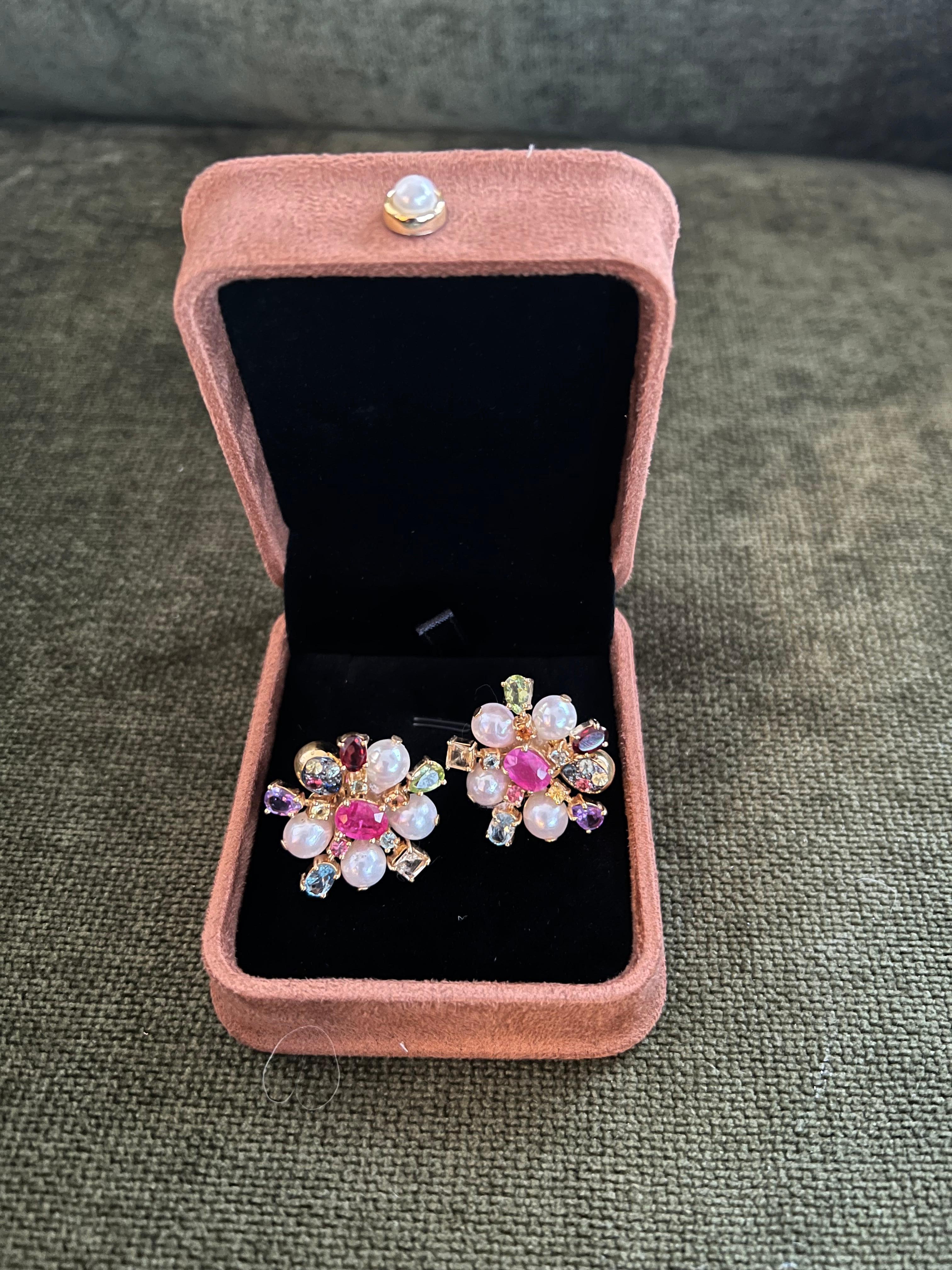 Juego de pendientes Bochic 