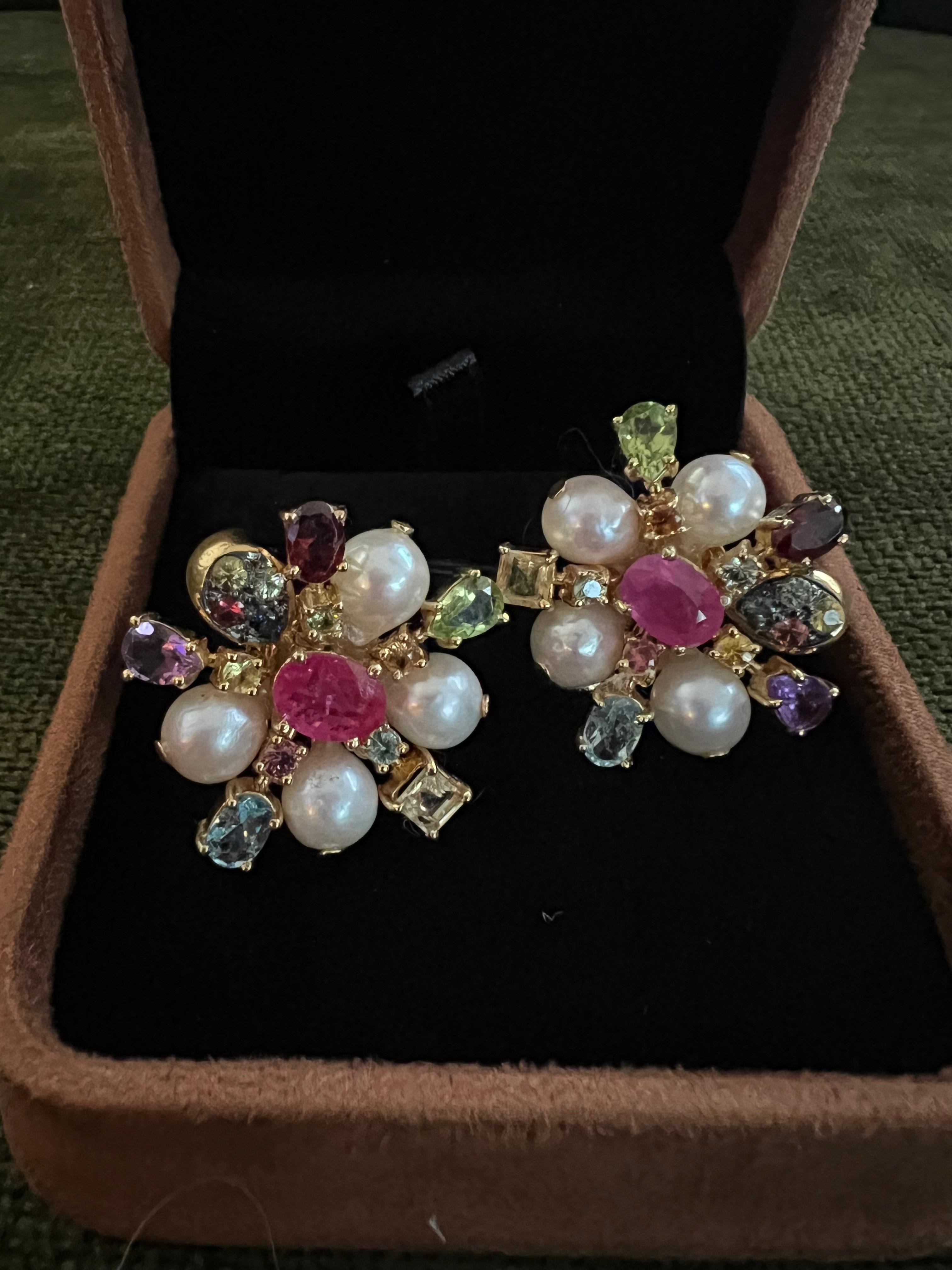 Juego de pendientes Bochic 
