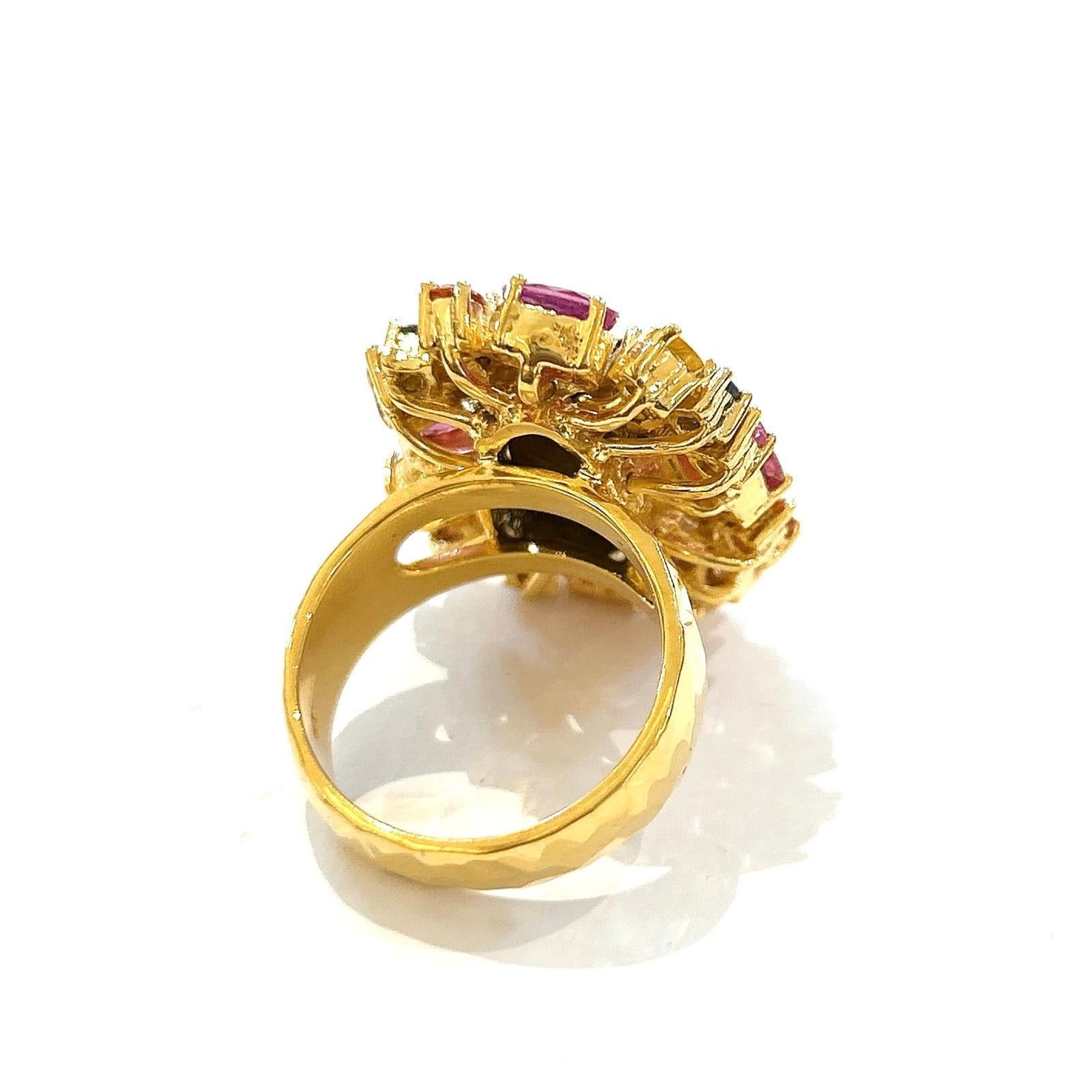 Anillo de cóctel Bochic 