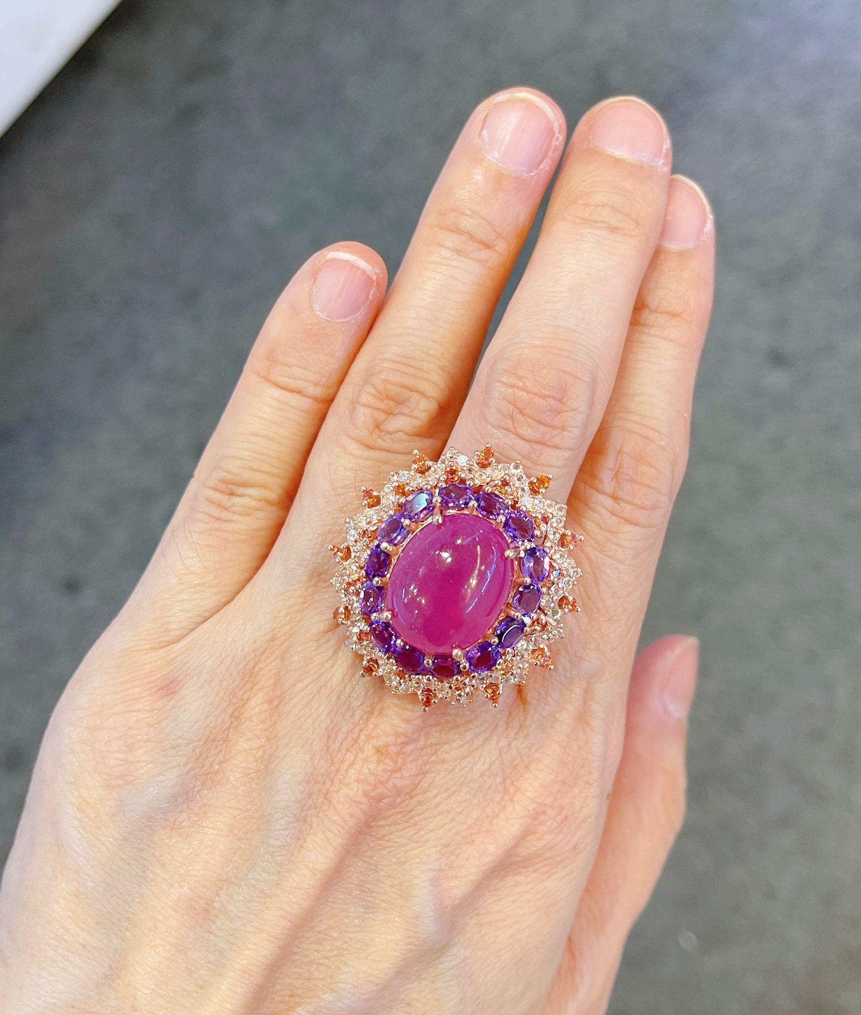 Anillo de cóctel Bochic 