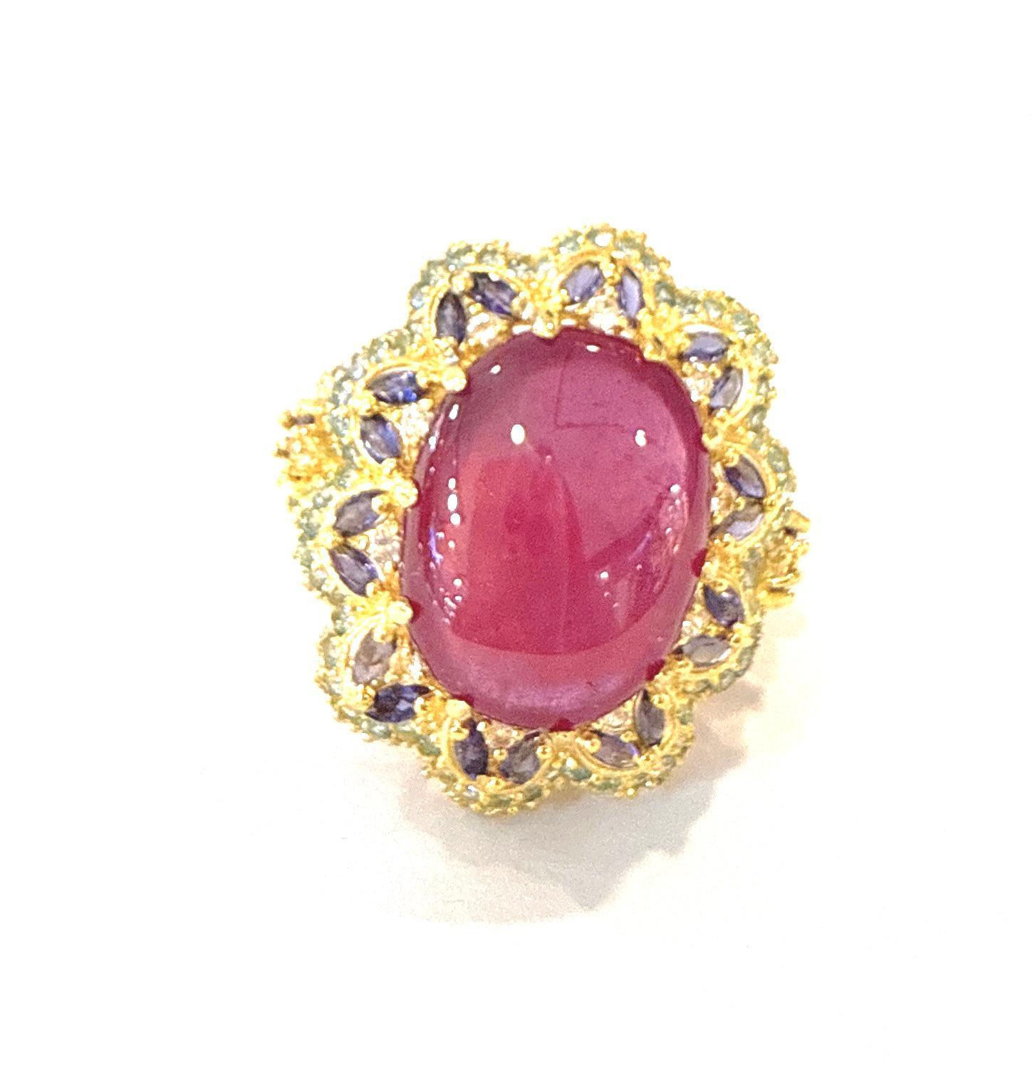 Femenino o masculino Anillo de cóctel Bochic 