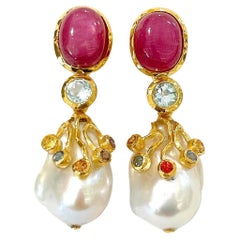 Bochic “Orient” Ruby, Topaz
Multi Fancy Sapphire Earrings 18K Gold
Silver Bochic “Orient” Ruby, Topaz
Multi Fancy Sapphire Earrings 18K Gold
Silver