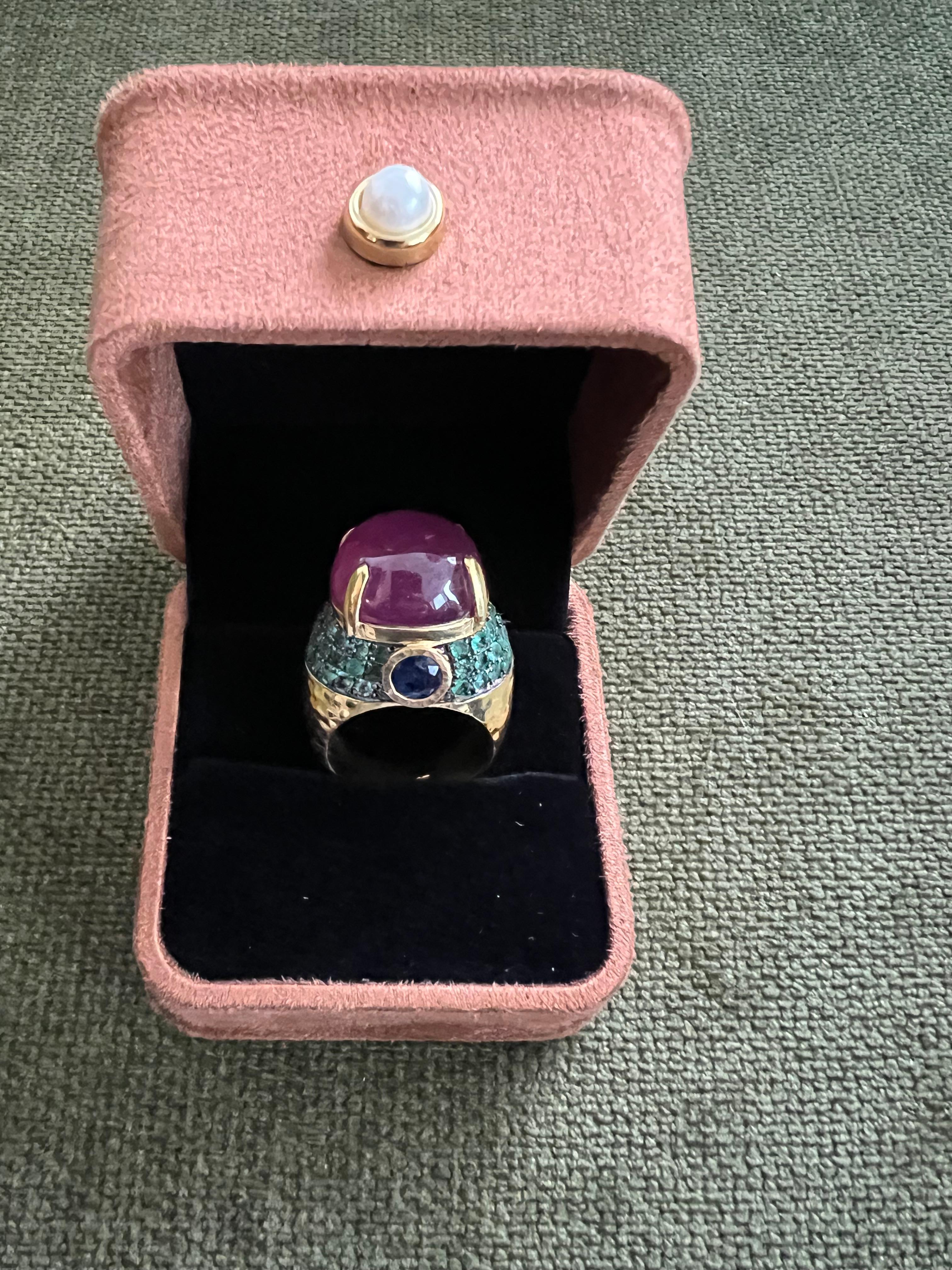 Anillo de cóctel Bochic 