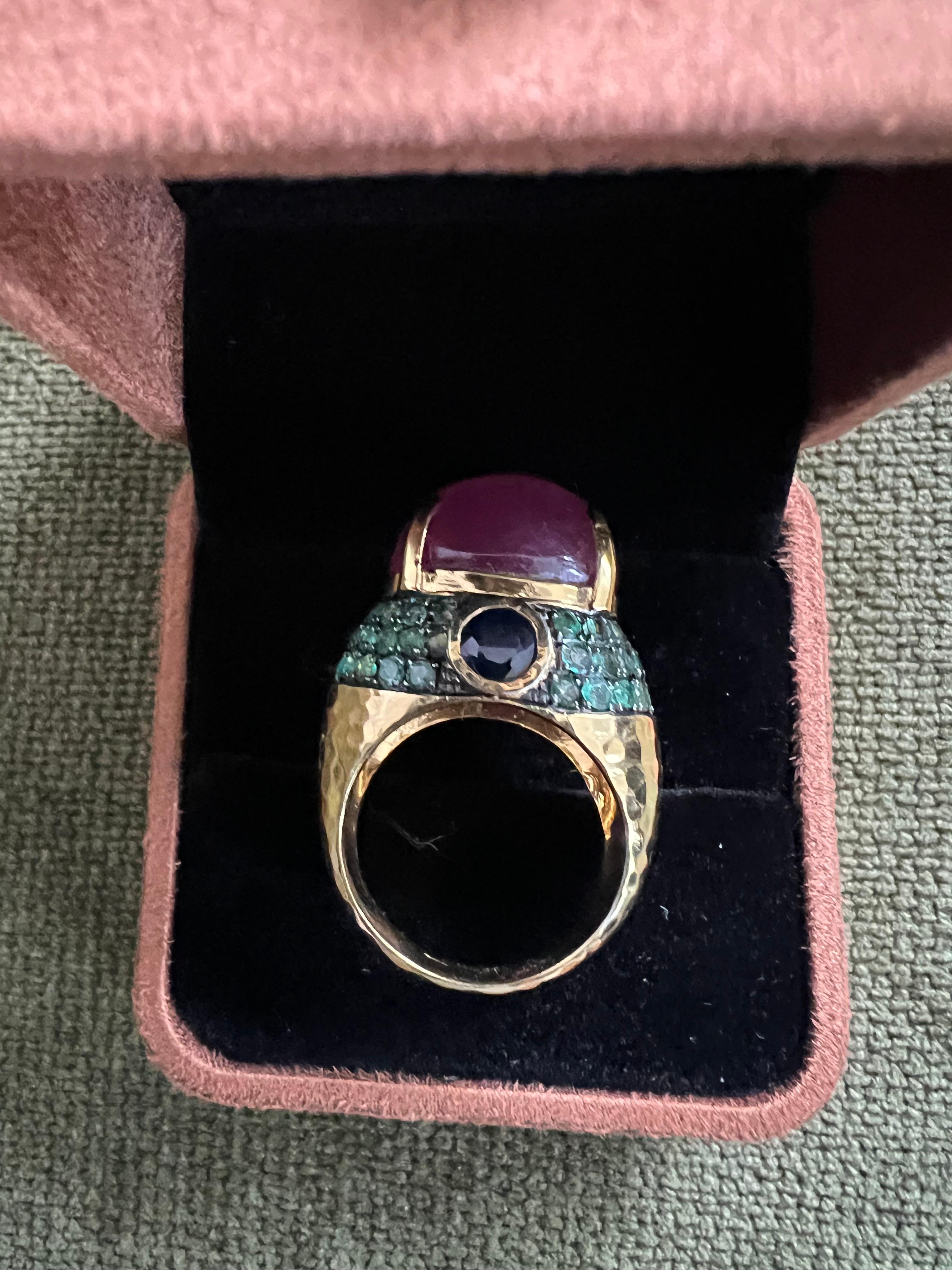 Anillo de cóctel Bochic 