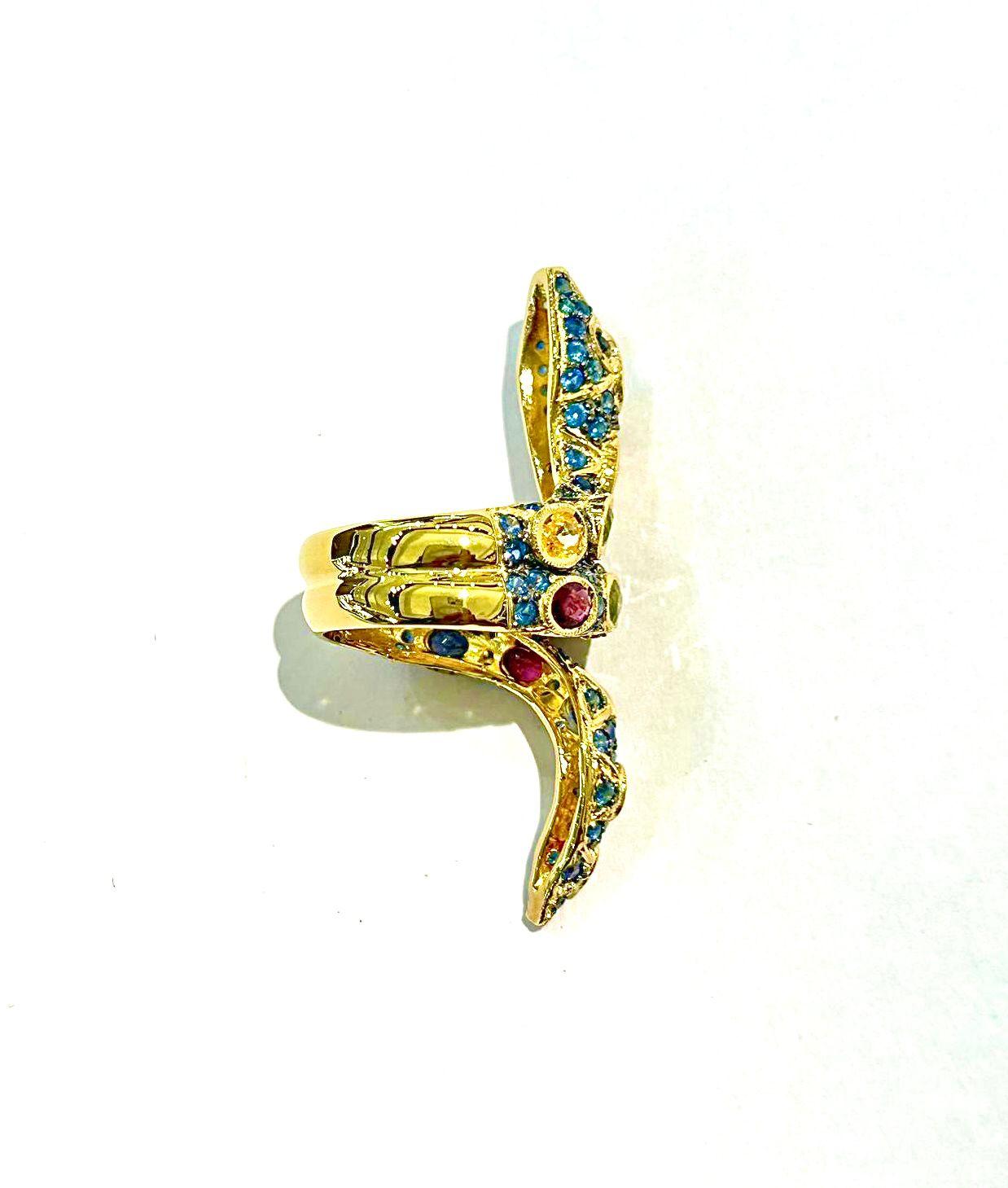 Taglio brillante Anello Bochic 