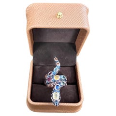 Pink Sapphire Cocktail Rings