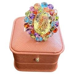 Bochic “Orient” Vintage Amethyst, Lemon Quartz
Citrine Ring Set In 18K Gold & Bochic “Orient” Vintage Amethyst, Lemon Quartz
Citrine Ring Set In 18K Gold &