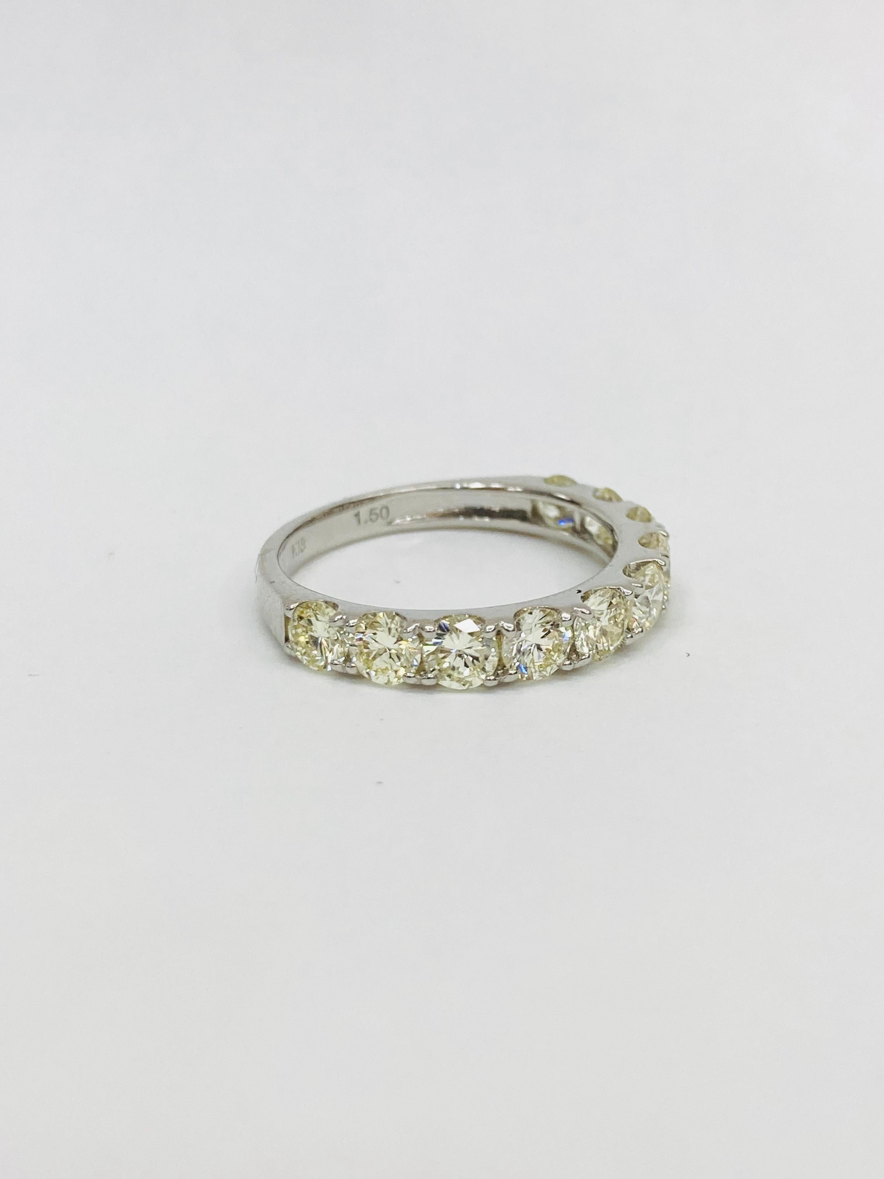 Bochic “Vintage Retro” Eternity 18K Gold & Round Shape Diamonds Ring 
Diamonds - 1.50 Carat 


This Ring is from the 