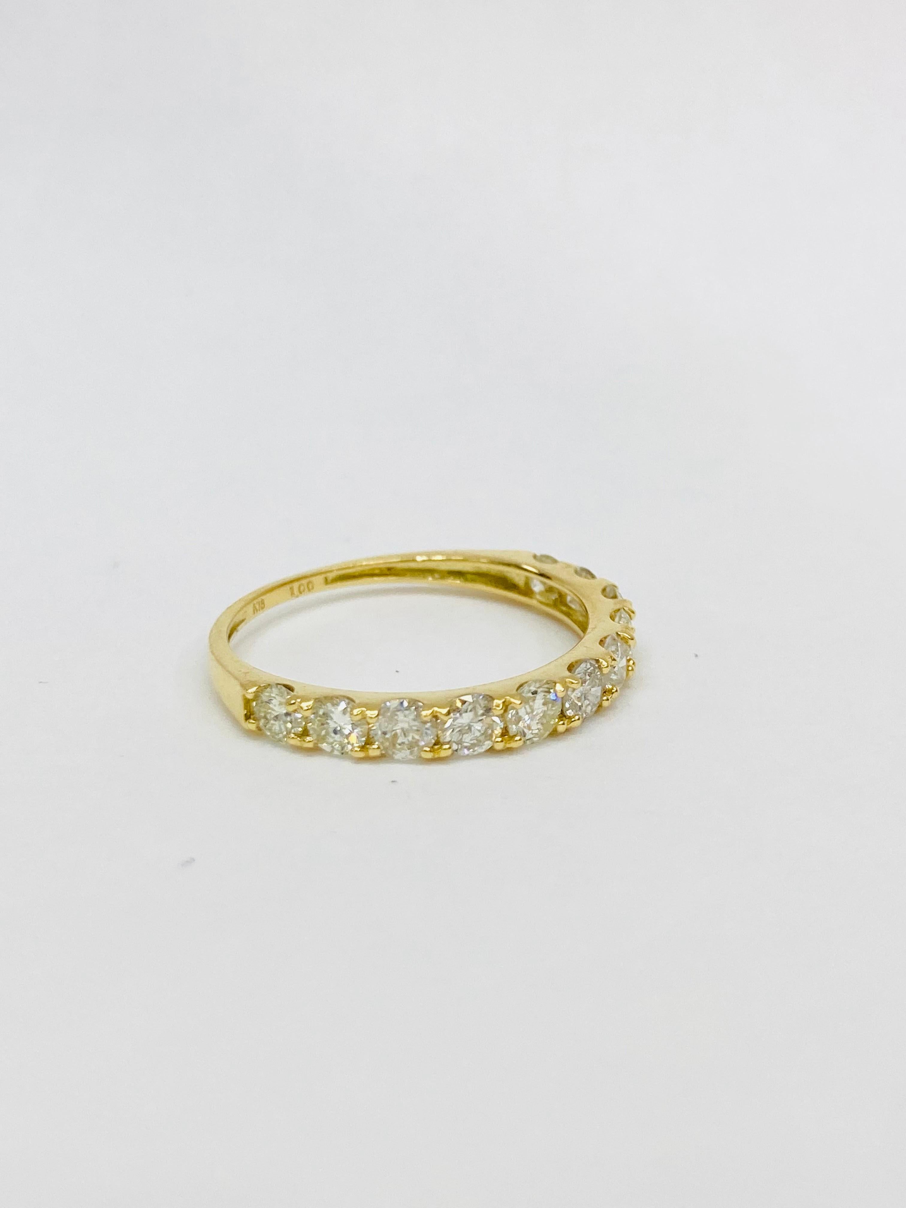 Bochic “Vintage Retro” Eternity 18K Gold & Round Shape Diamonds Ring 
Diamonds - 1.00  Carat 


This Ring is from the 