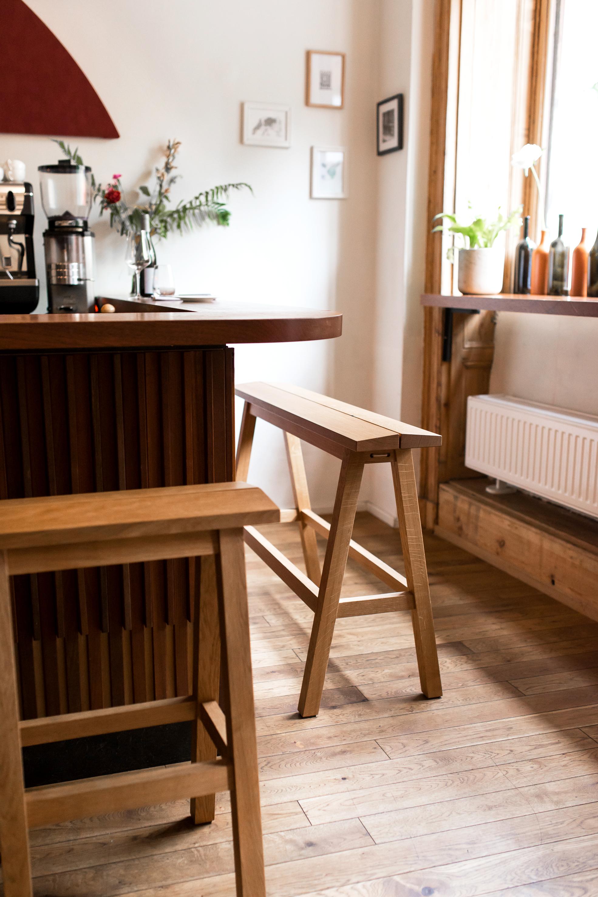 Postmoderne Bock Bench 53 by Frau Caze en vente