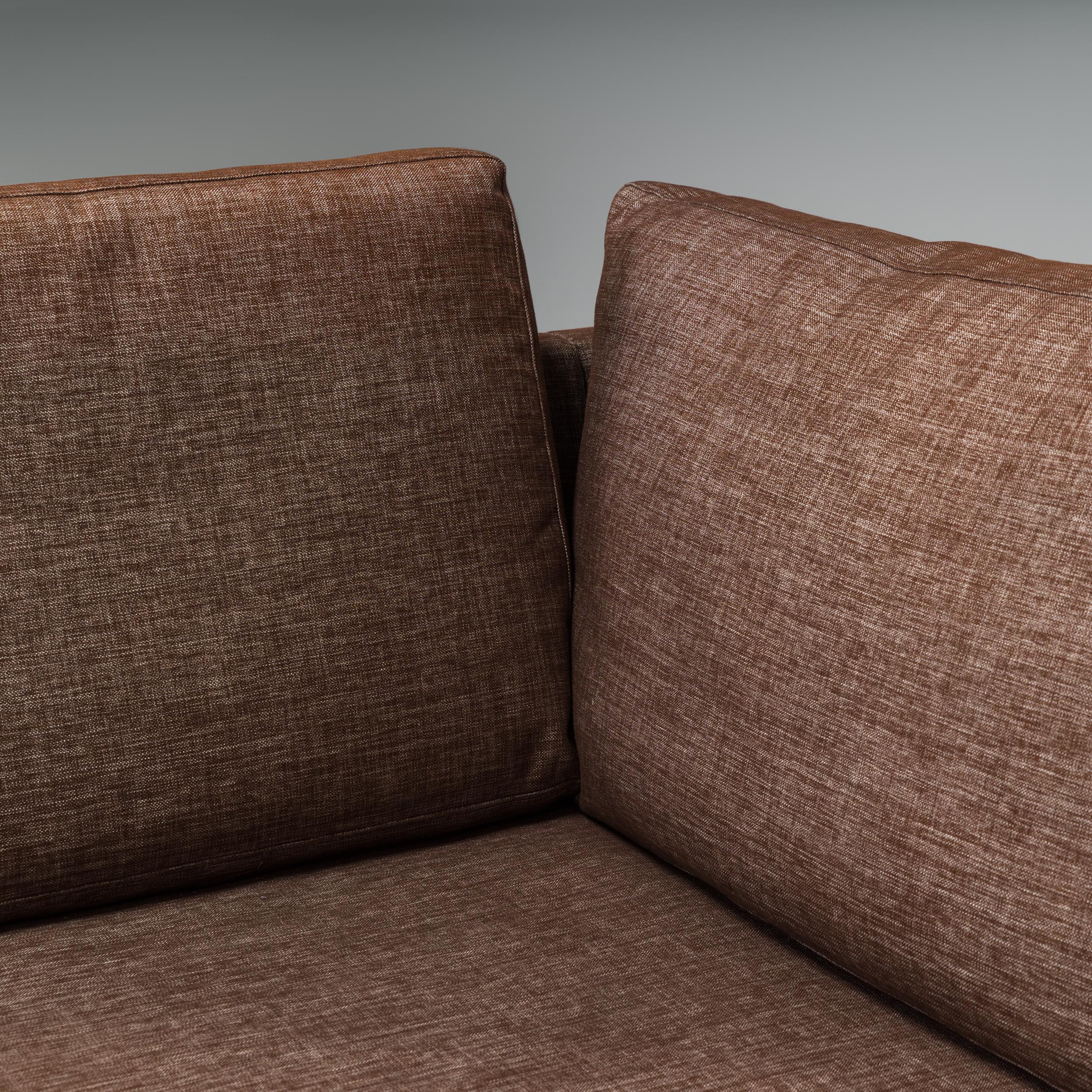 BoConcept Brown Fabric Corner Sofa 2