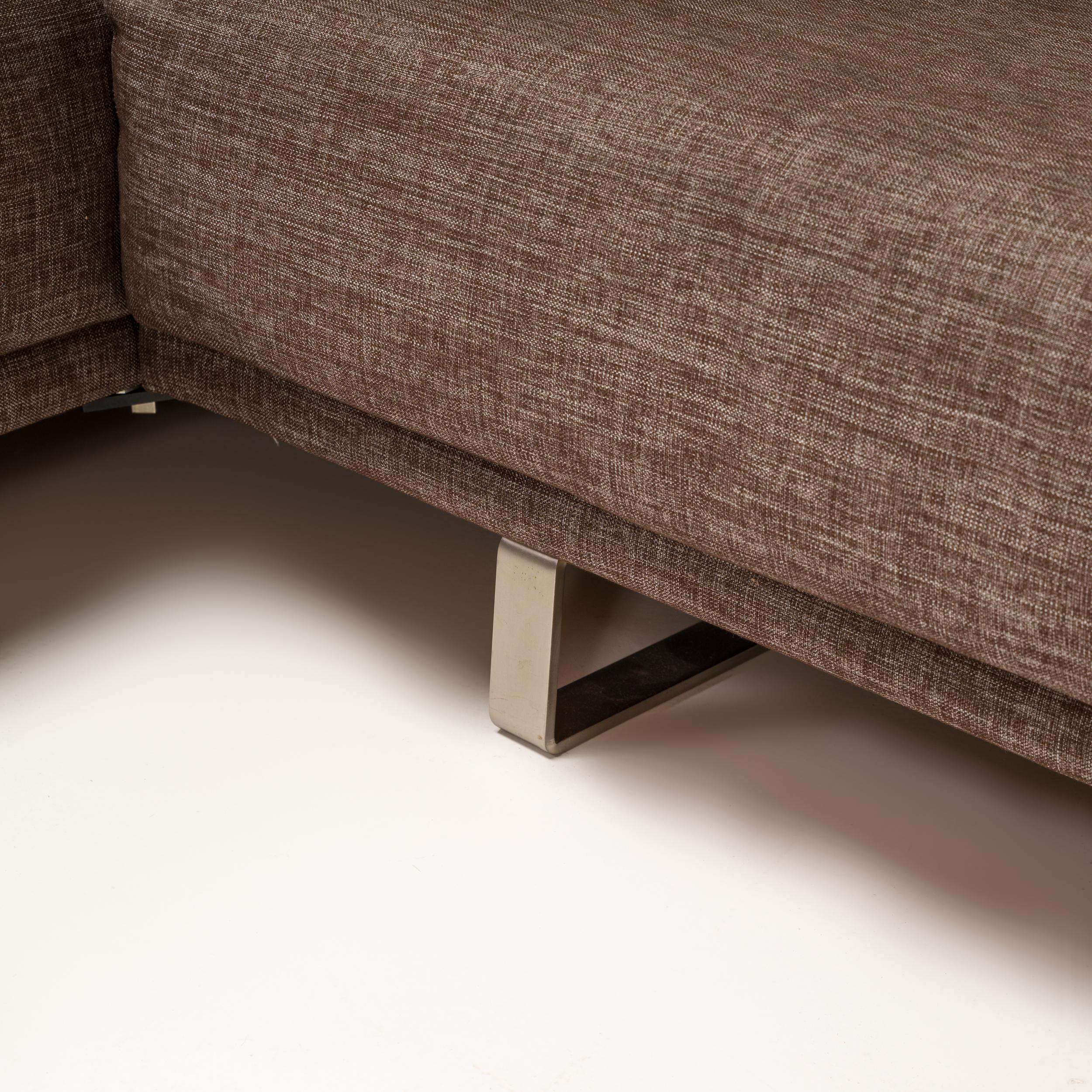 BoConcept Brown Fabric Corner Sofa 4