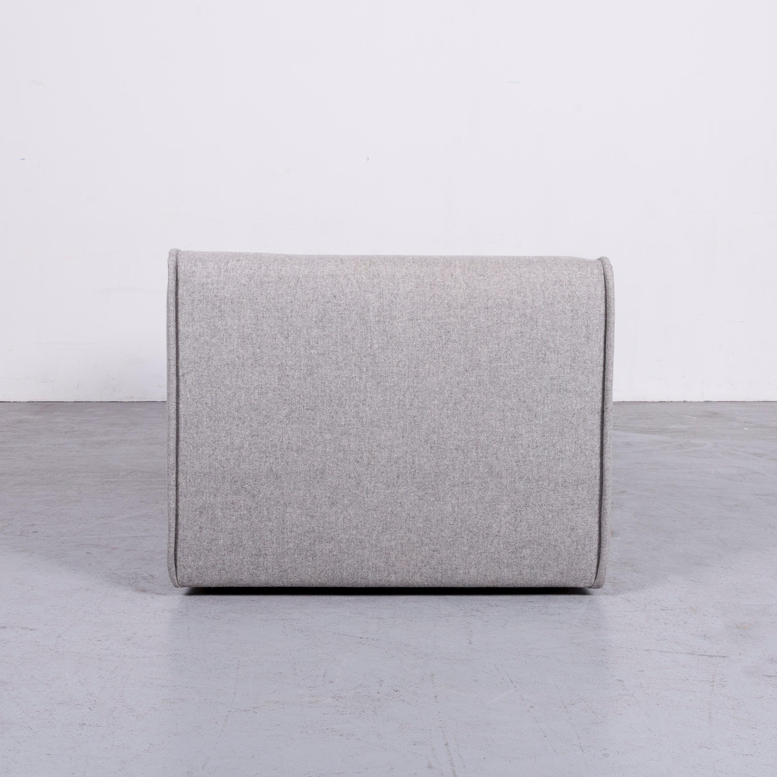BoConcept Carmo Designer Sofa Grey Grey Three-Seat Couch 3
