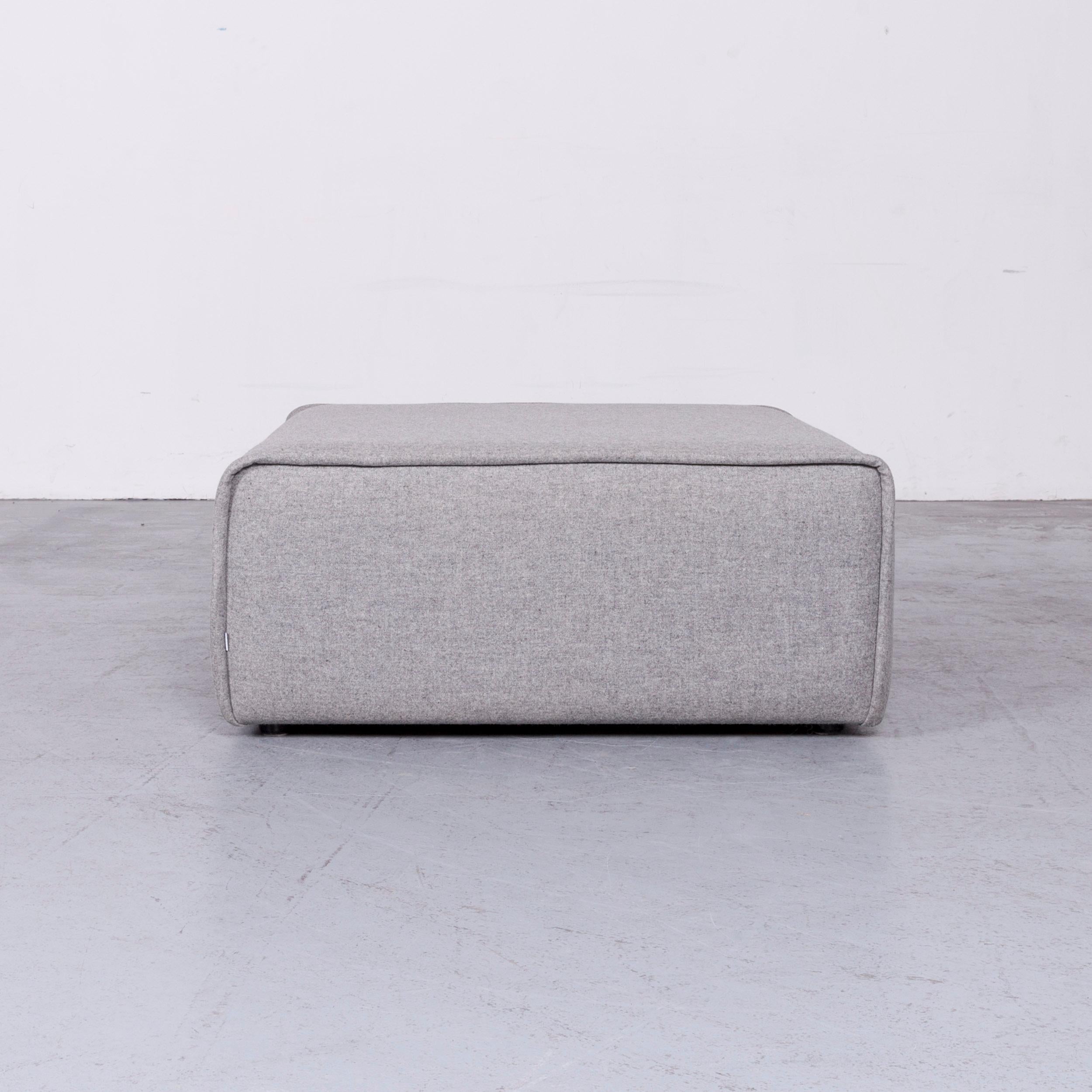 BoConcept Carmo Designer Sofa Grey Grey Three-Seat Couch 5