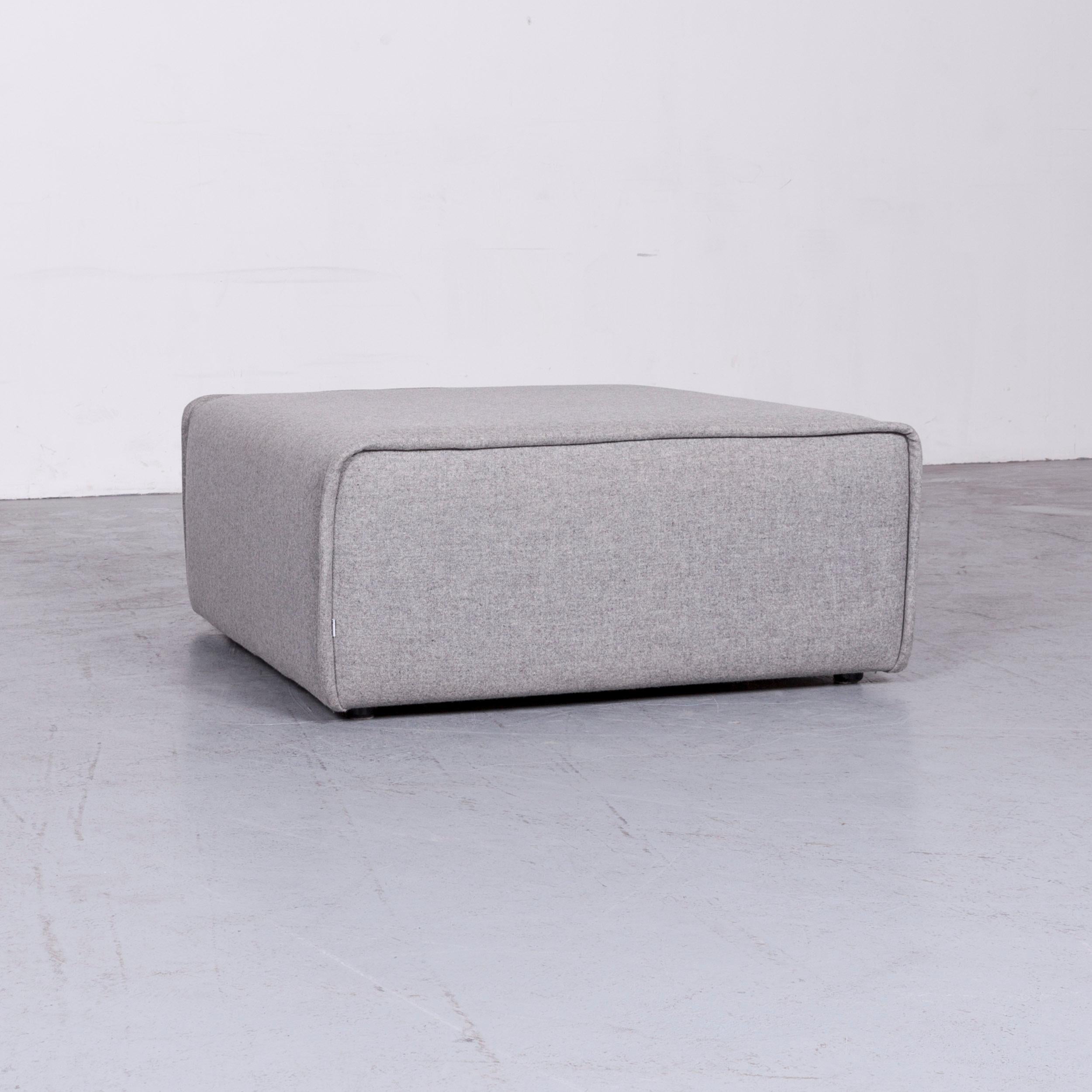 BoConcept Carmo Designer Sofa Grey Grey Three-Seat Couch 6