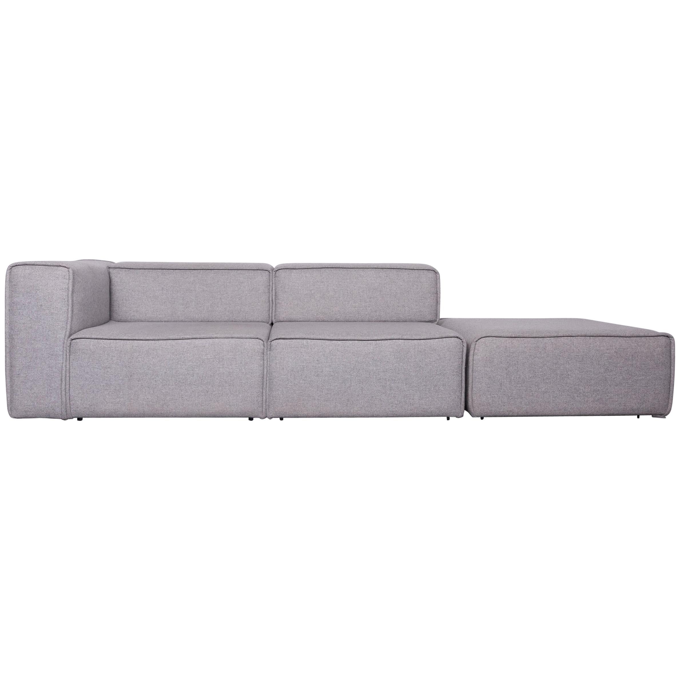 BoConcept Carmo Designer Sofa Grey Grey Three-Seat Couch