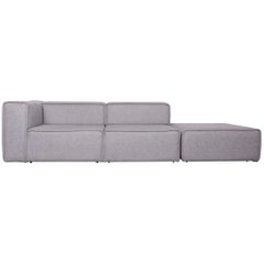 Boconcept Carmo Designer Sofa Grey Grey Three-Seat Couch