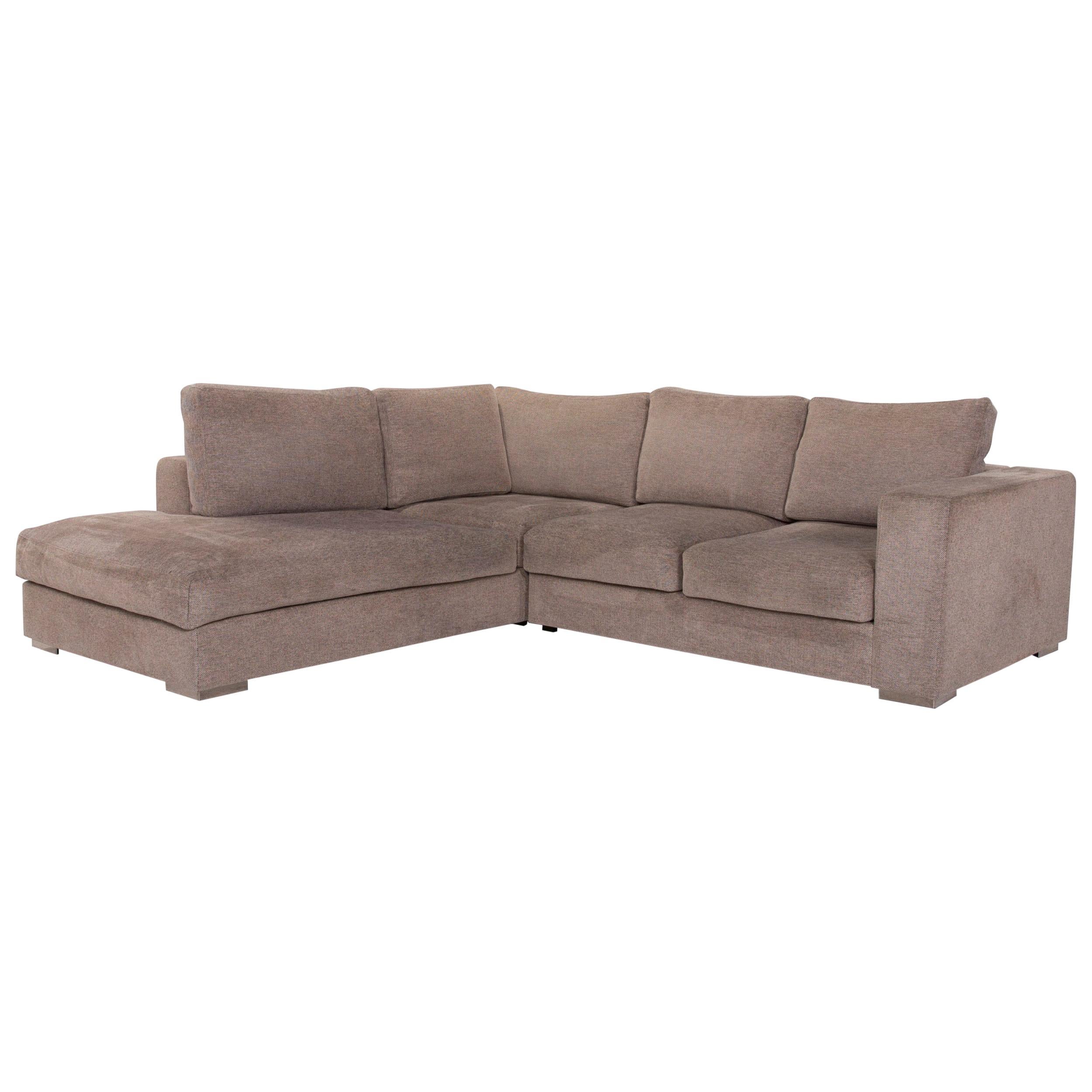 Boconcept Fabric Sofa Beige Corner Sofa For Sale