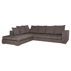 BoConcept Genova Fabric Sofa Gray Corner Sofa Couch
