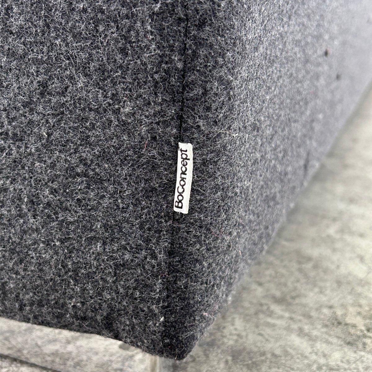 Fabric BoConcept Grey Corner Sofa For Sale